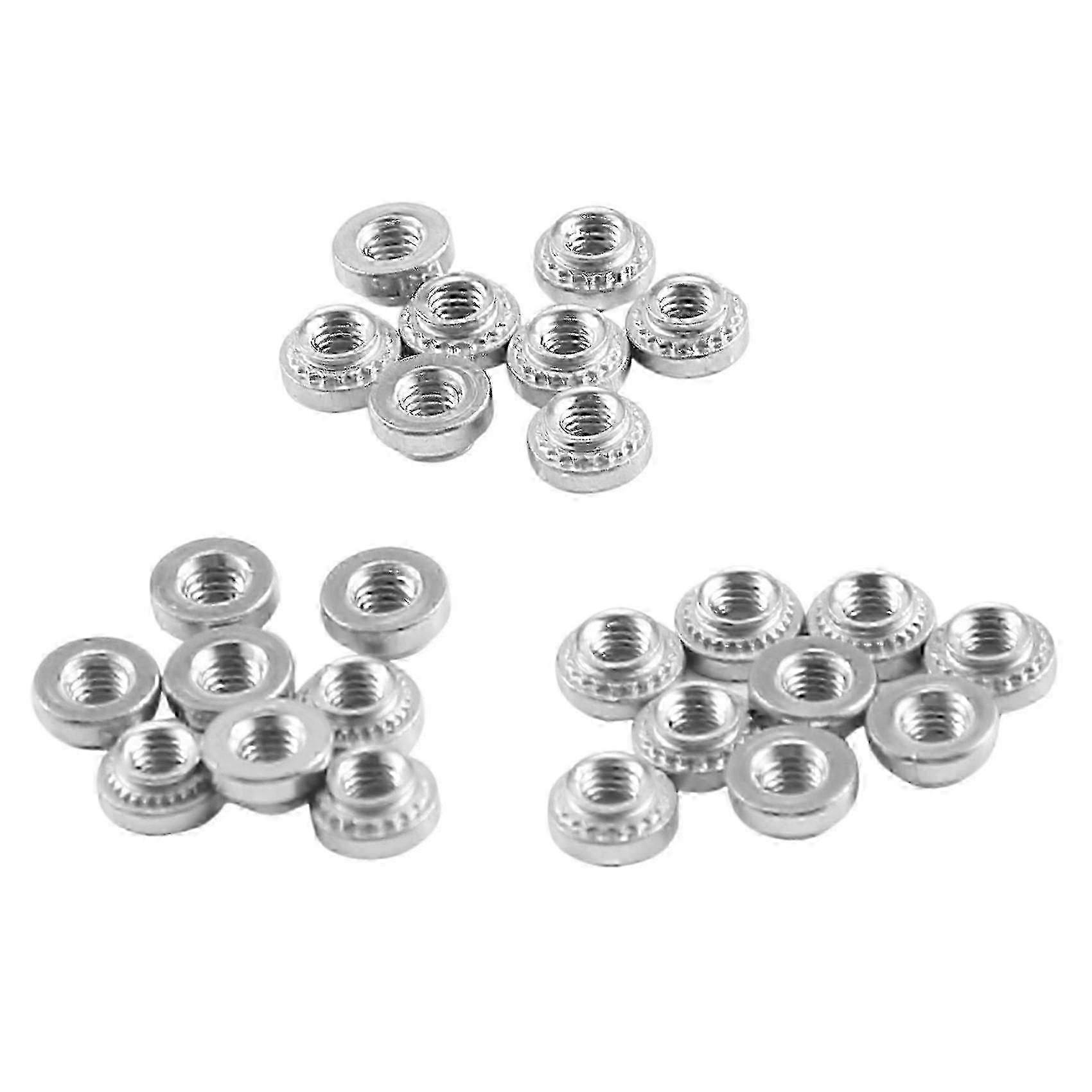 M3 Stainless Steel Self Clinching Rivet Nut Fastener 25pcs f54
