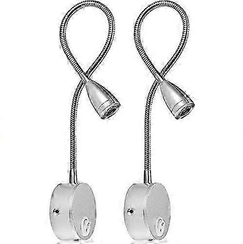 Reading lamp wall mounting LED bed lamp Touch switch Dimmable gooseneck lamp bed reading lamp