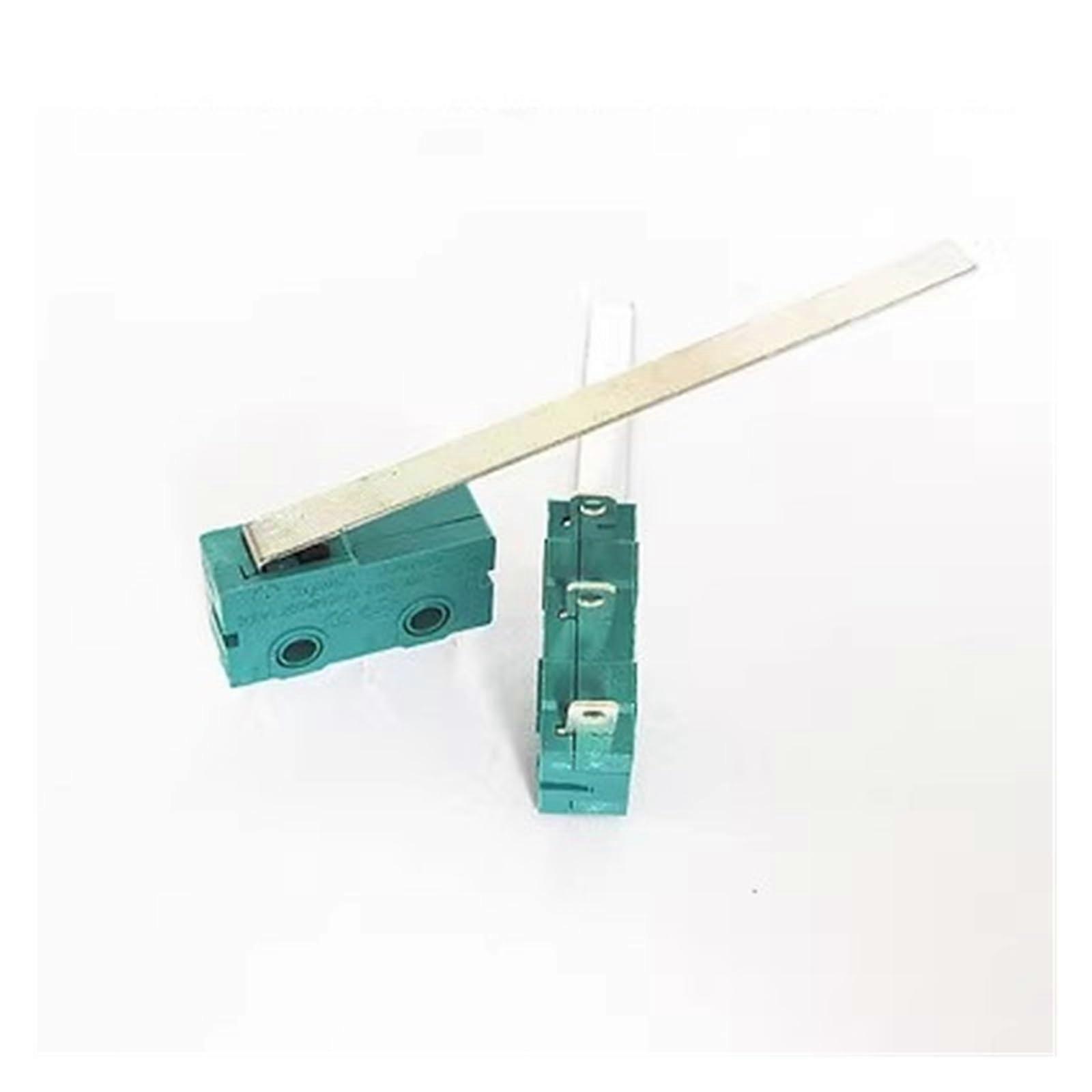 Microswitch 5A 250V with 53mm Shank Length and Silver Stroke for Electrical Devices