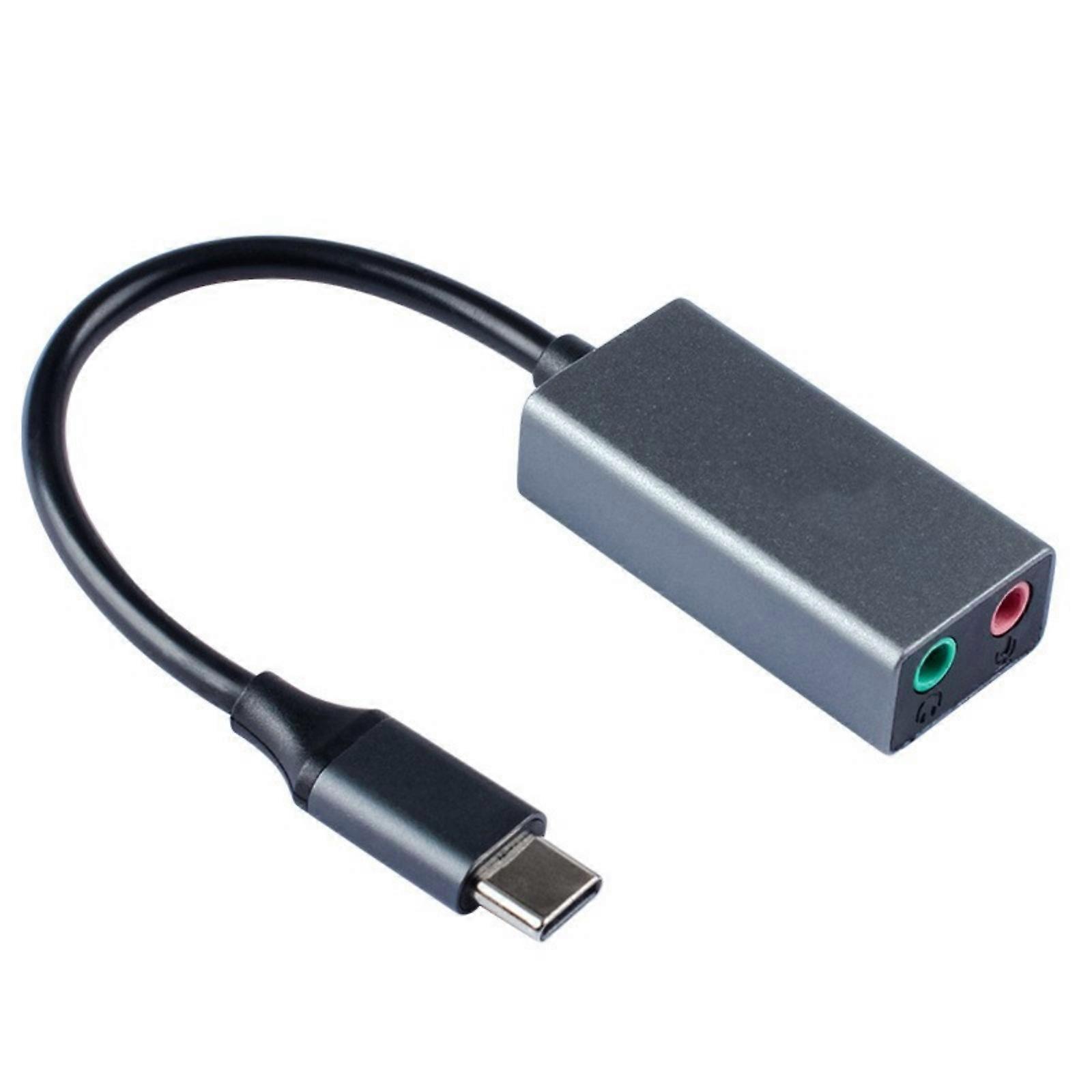 USB Sound Card External USB Sound Card With Microphone Port USB to Headphone Microphone 3.5mm Port Equalizers For PC Multicolor