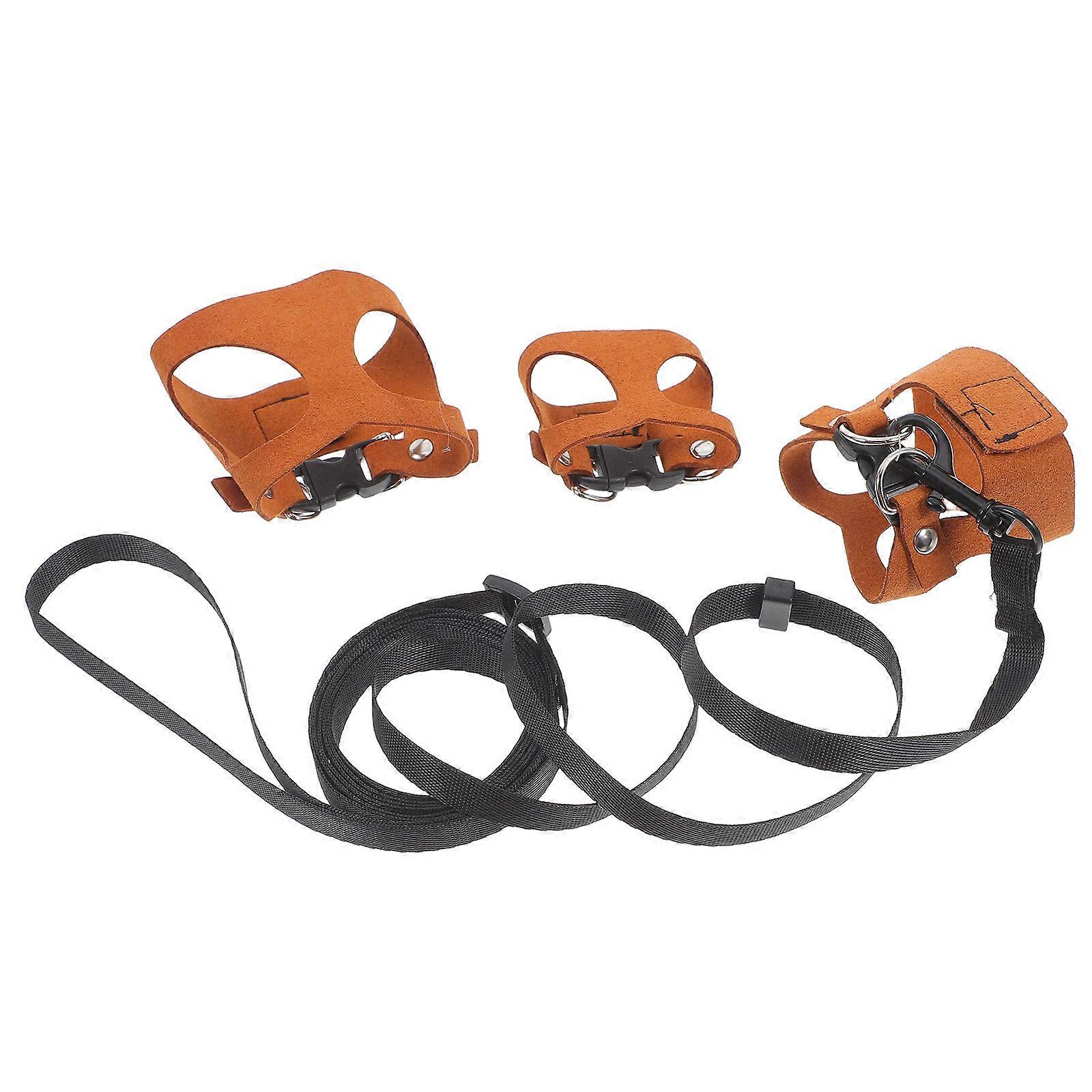 Adjustable Bearded Dragon Harness and Leash Set for Outdoor Use with 1Set