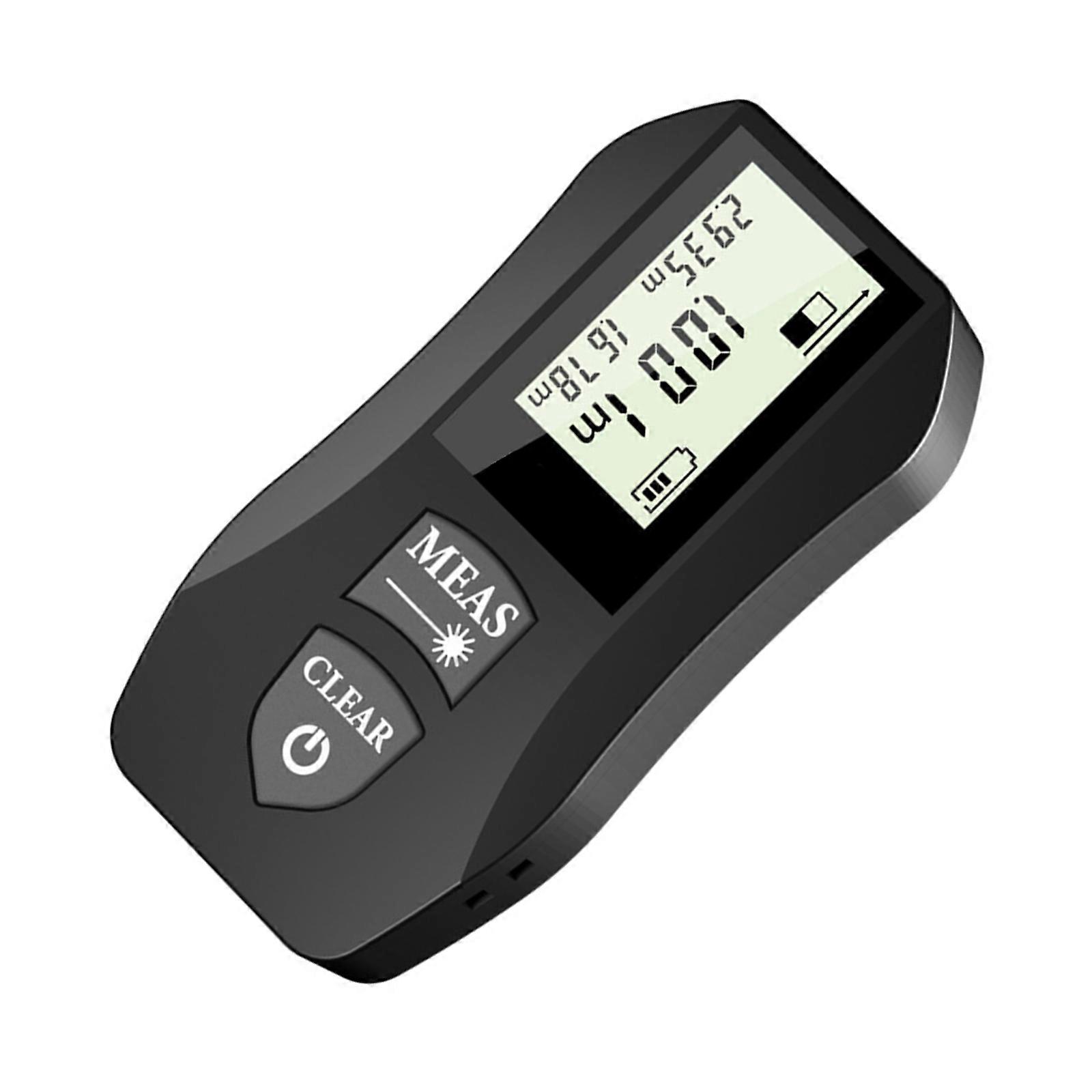Portable Lasers Distance Measure Meter USB Rechargeable 30M High Accuracy ABS Housing For Space Planning Indoor Use Tool Multicolor