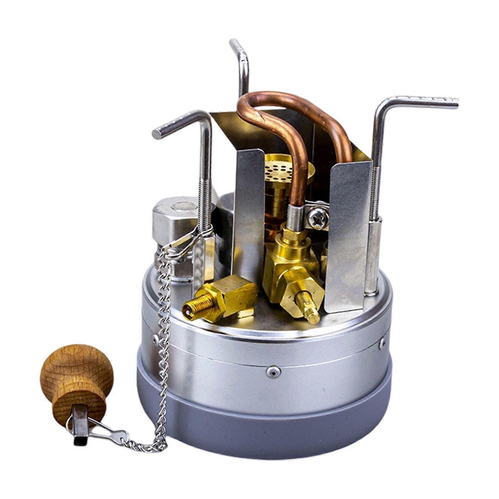 Compact Aluminum Alloy Outdoor Stove With Wind Resistance Precise Flame Control Ideal For High Multicolor