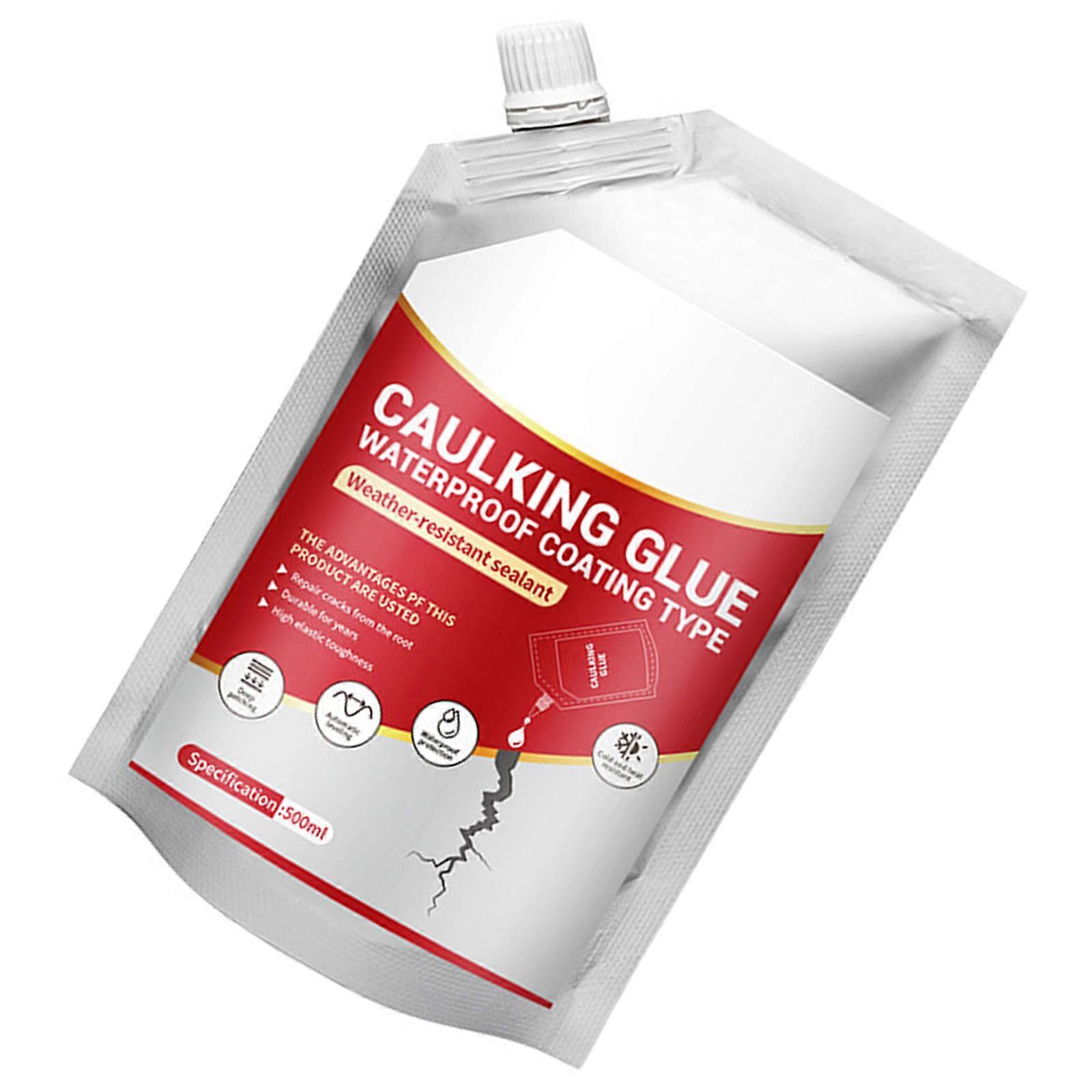 Easy Apply Elastics Adhesive Crack Filler High Elasticities Acrylic Sealant For Wall Floor Tiles  Gray