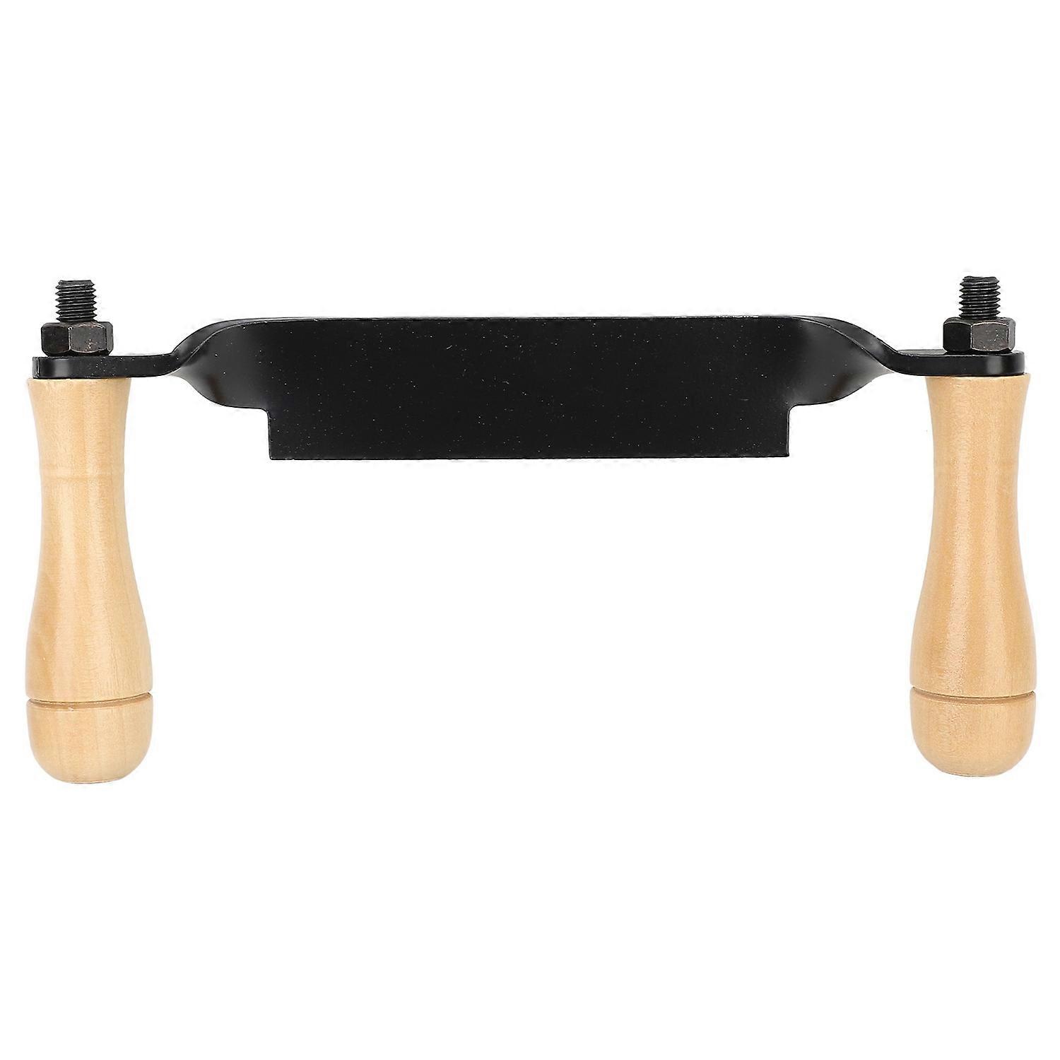 Draw Shave Tool Ergonomic Efficient Comfortable Grip Tree Bark Peeler Tool for Woodworking Straight 