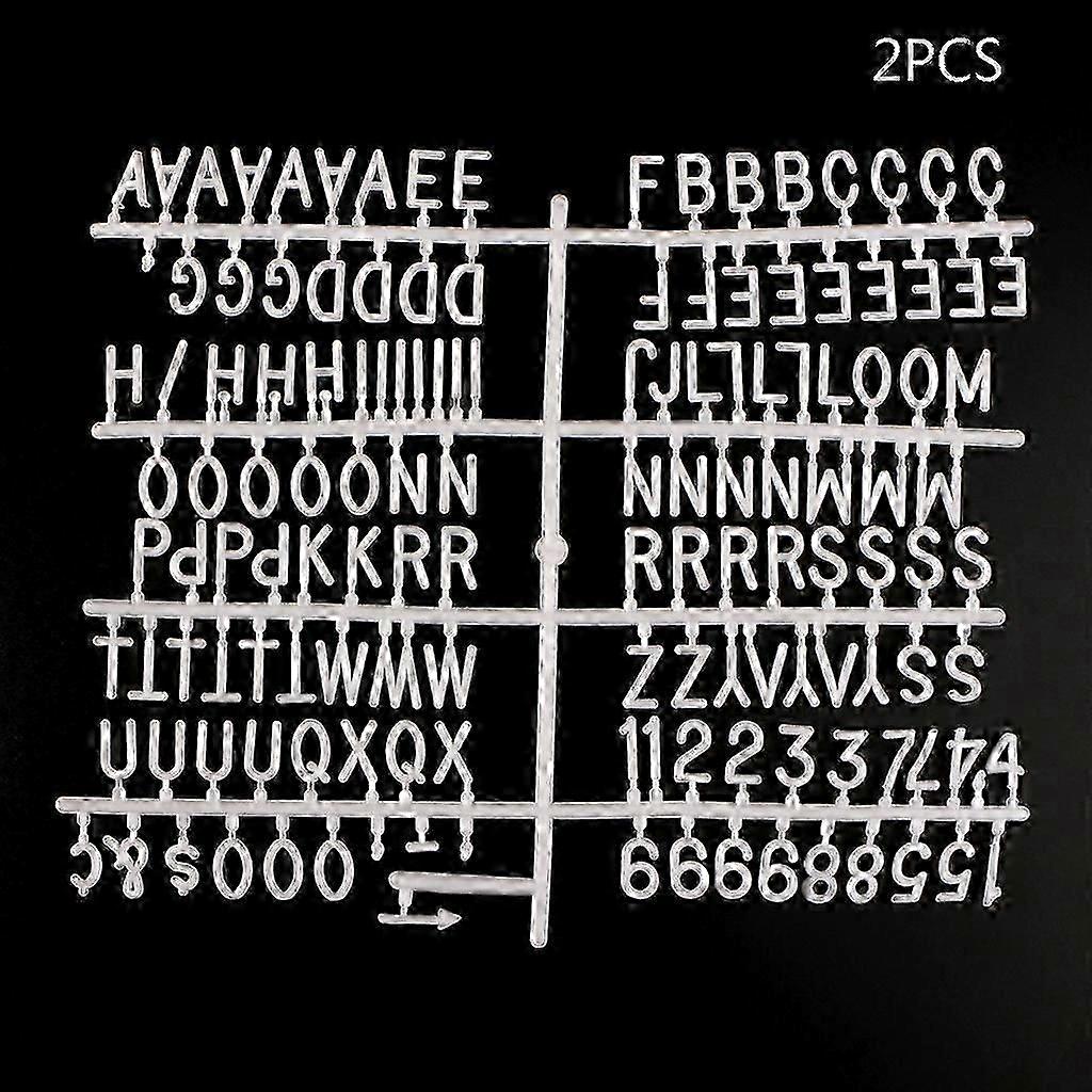 Alphabet Numbers Characters for Changeable Felt Letter Board Message Boards