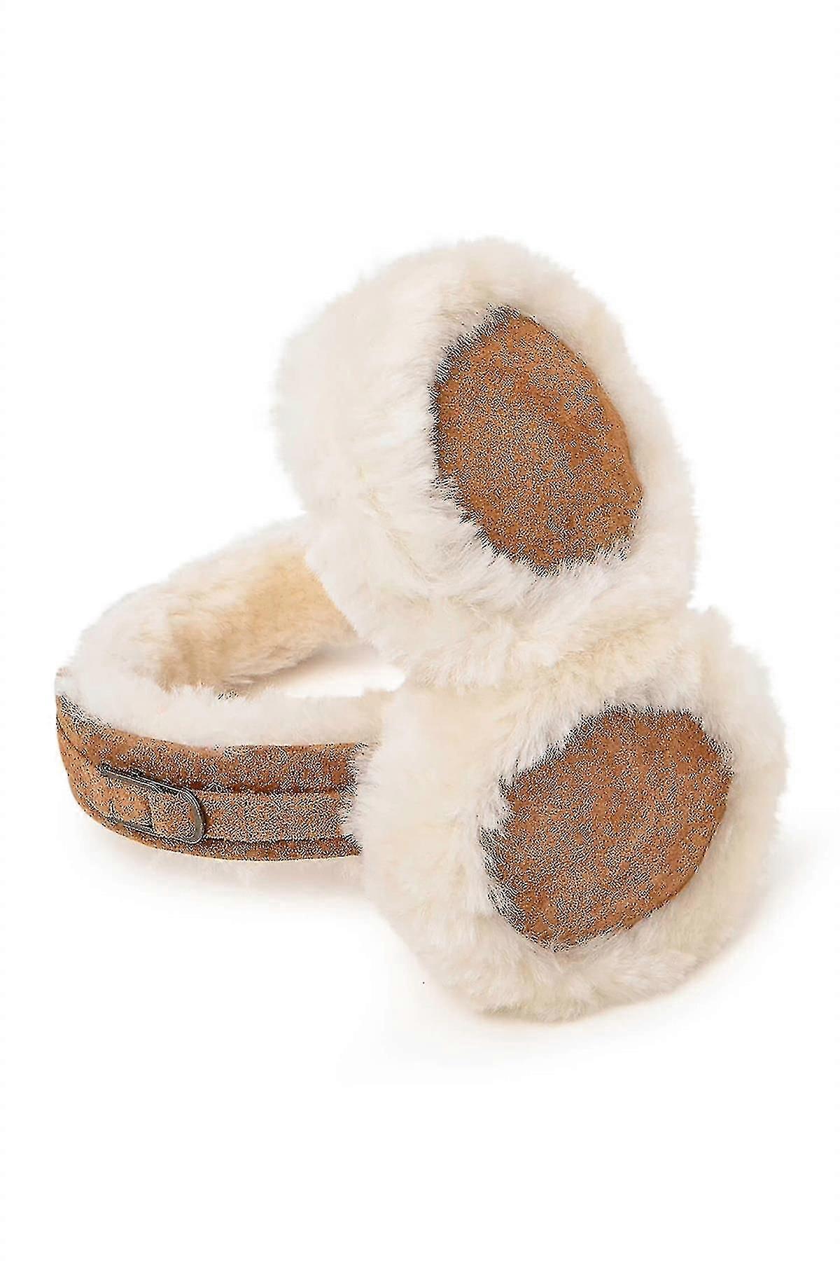 Cache-oreilles en peau de mouton pour femmes - Cache-oreilles confortables et chauds 506-100