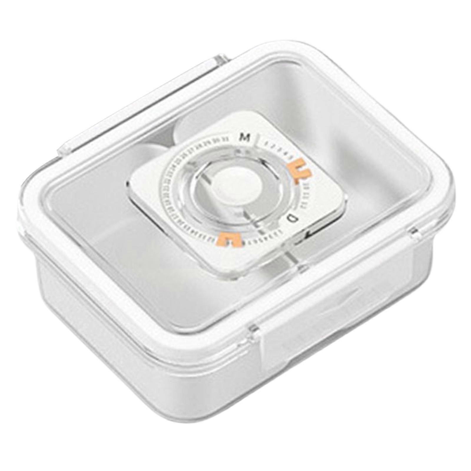 Durable and Safe Food Storage Container Stackable Kitchen Storage Box Portable Storage Bins for Refrigerator and Drawer  S