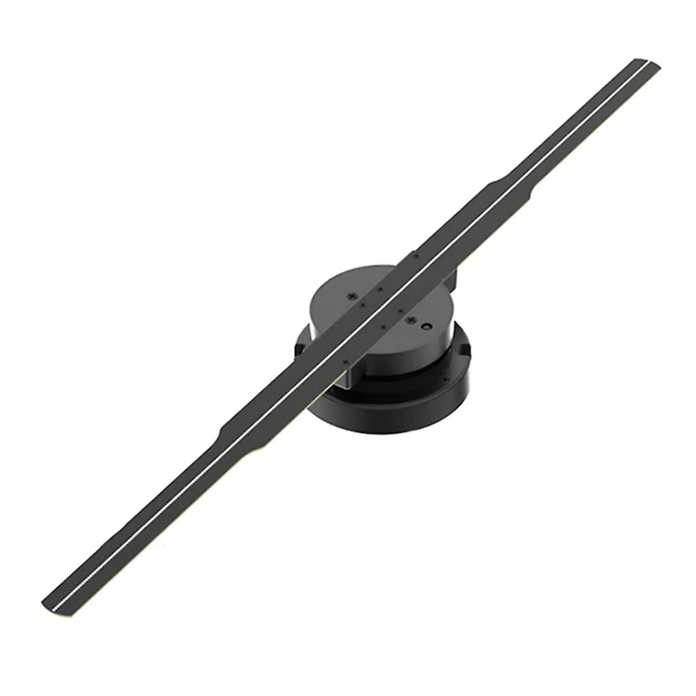 42cm 3D Hologram Projector Fan LED Sign Holographic Player Support Image Bar Party Advertising Display Light EU PLUG