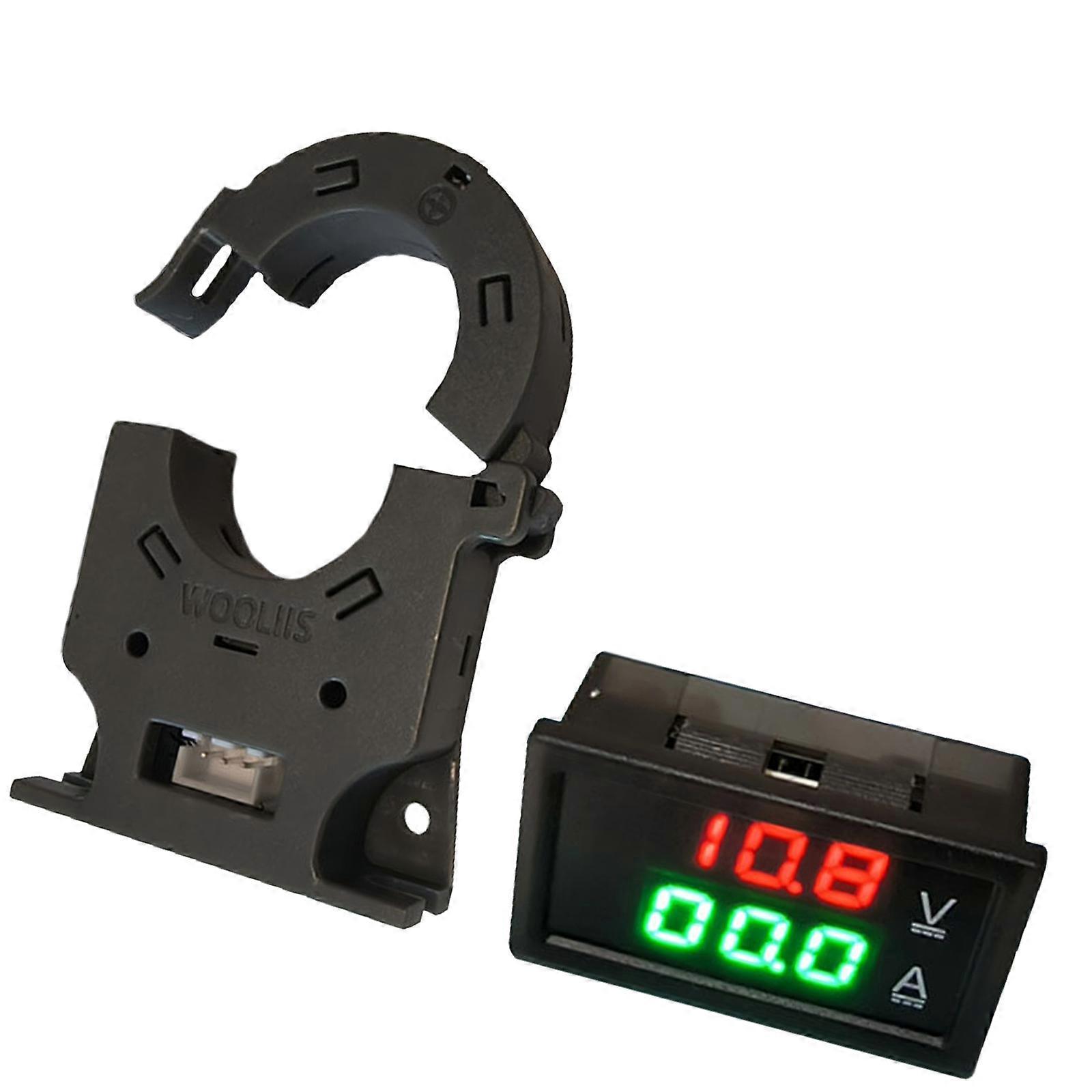 Direct Current Current Voltage AmperagesPower Energy Panel Meter LED Digital Display Ammeter Voltmeter Multimeter Multicolor