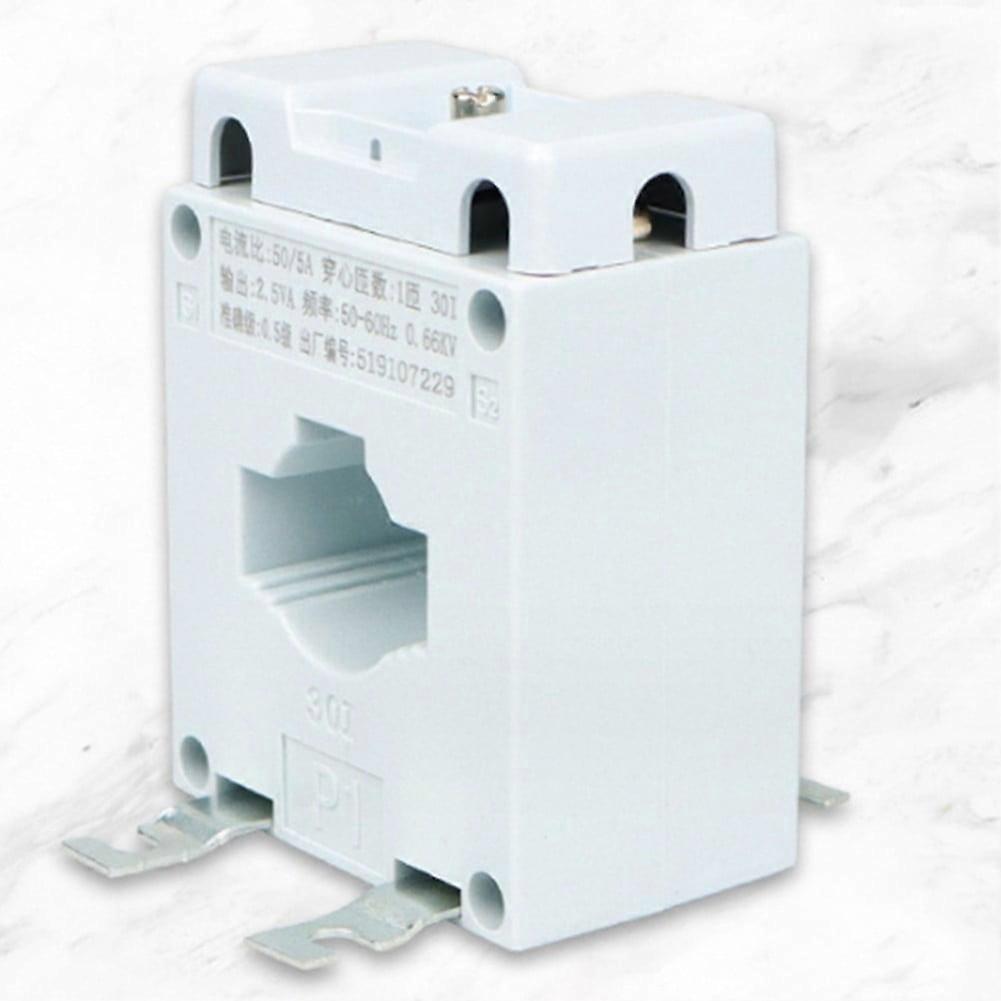 Mosiee 1Pc Copper Coil Current Transformer For Ac Ammeter Micro Split Core Sensor Clamp