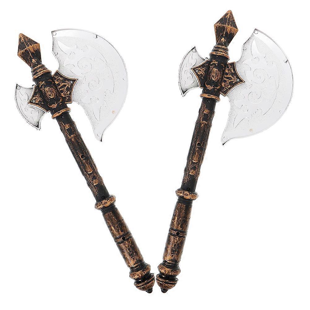 Halloween Party Cosplay Prop for Stage Use 2Pcs Plastic Accessories