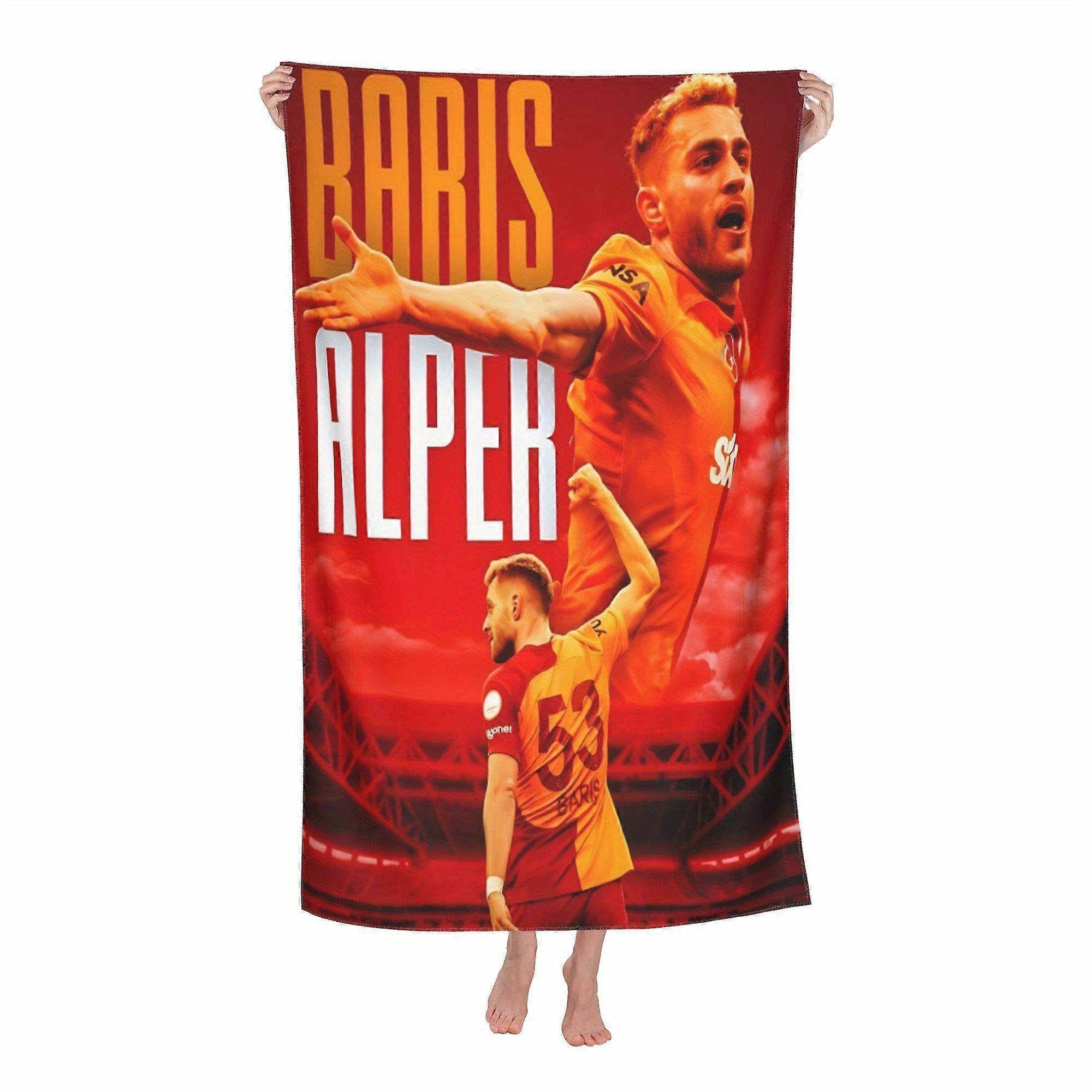 Galatasaray SK Team Series Microfiber Beach Towel - Soft, Quick-Dry, Modern Style Towel with "PARIS ALPHARE" Graphic for-PAKDB317