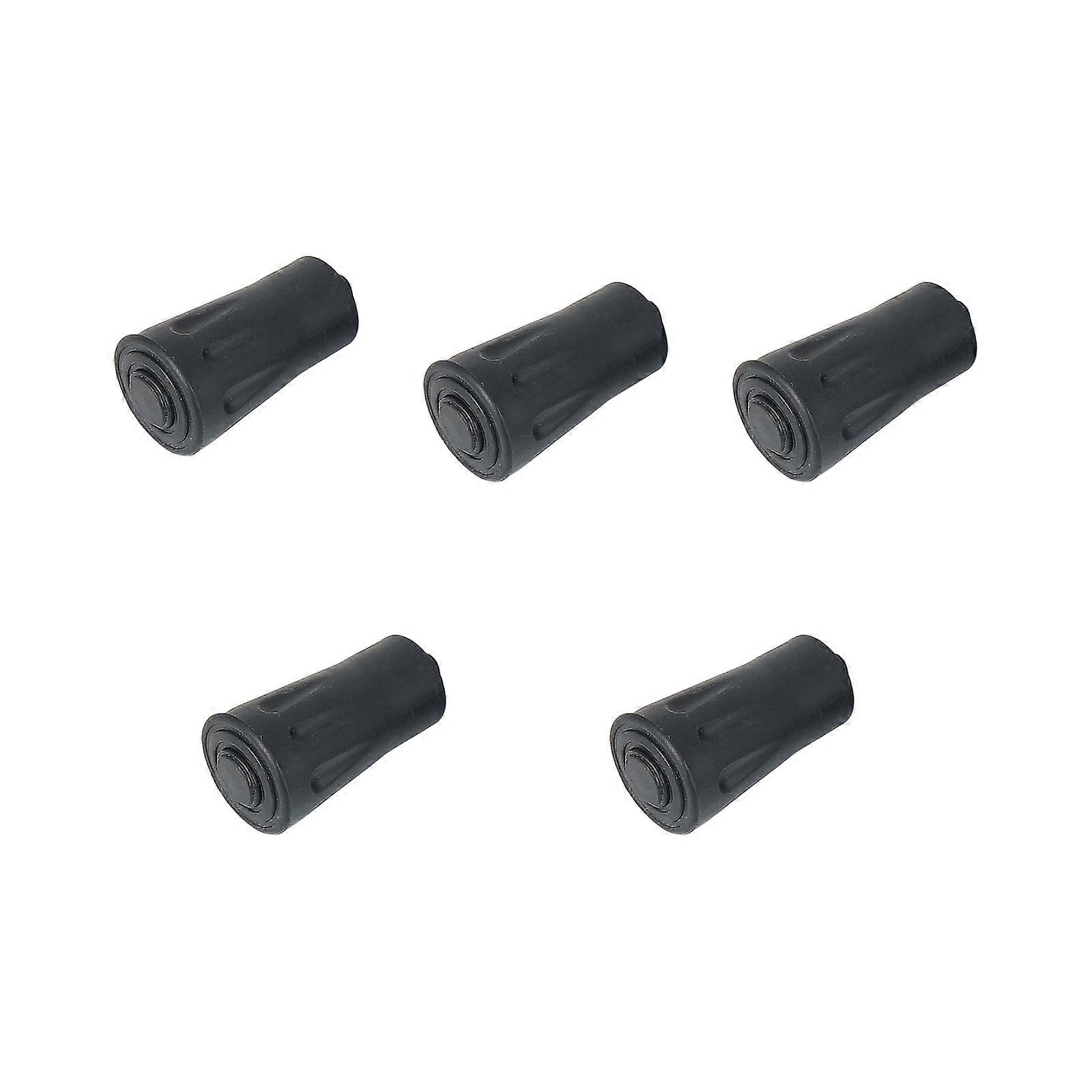 Trekking Stick Tip Enhancing Grip Hiking Stick Accessories Rubber Texture for Improved Balances on Slipperys Trail Multicolor