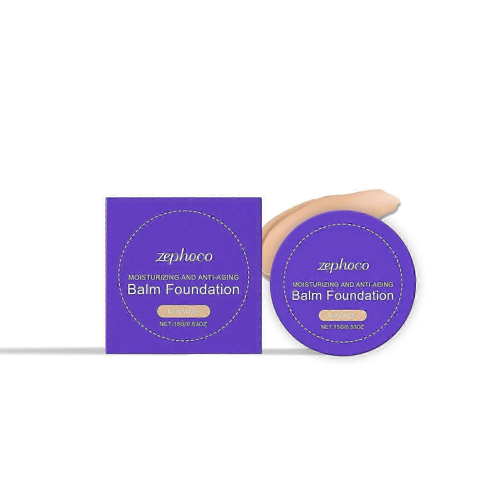 Zephoco Ivory White Moisturizing Foundation Is Light, Natural, Long-Lasting And Does Not Smudge. It Is A Convenient Foundation That Hydrates The Skin