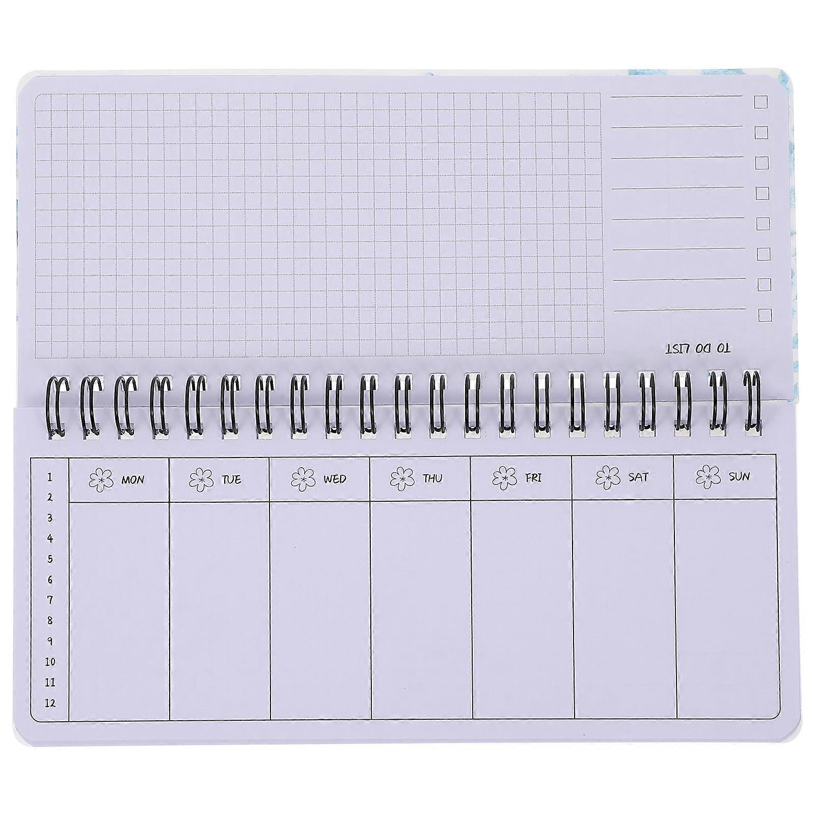 كتاب مخطط الطالب دفتر ملاحظات منزلي متعدد الوظائف مخطط أكاديمي ملحق منزلي