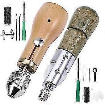 Speedy Stitcher Sewing Awl Kit 6/7pcs Set Leather Hand Stitcher Thread Needles Kits Ha