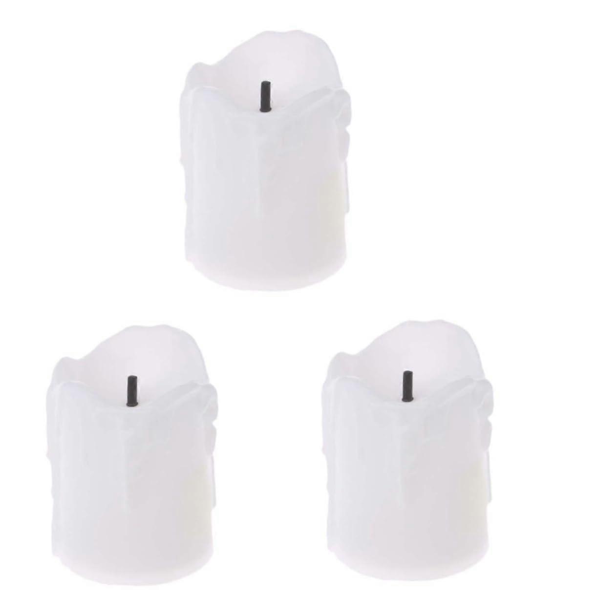 3 Sets LED Flickering Flameless Candles - Realistic Battery Operated Warm Light Decorative Candles for Home Party 10pcs x 3