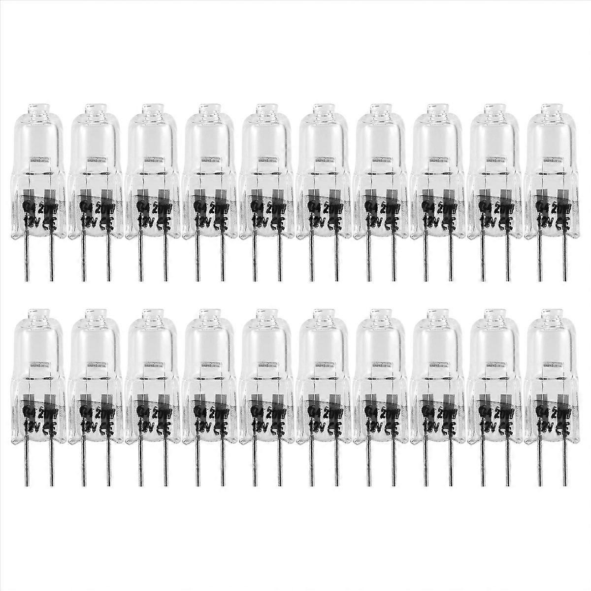 20 Pcs G4 Halogen Bulbs,20W 12V Halogen Light Bulbs
