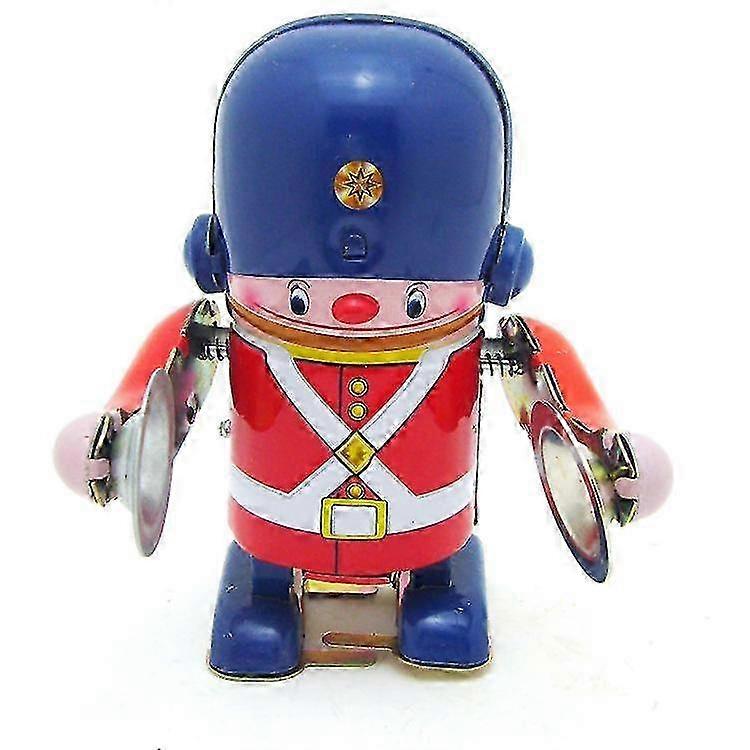 Clockwork Vintage Robot Toy - Drumming Walker for All Ages - Unique Present