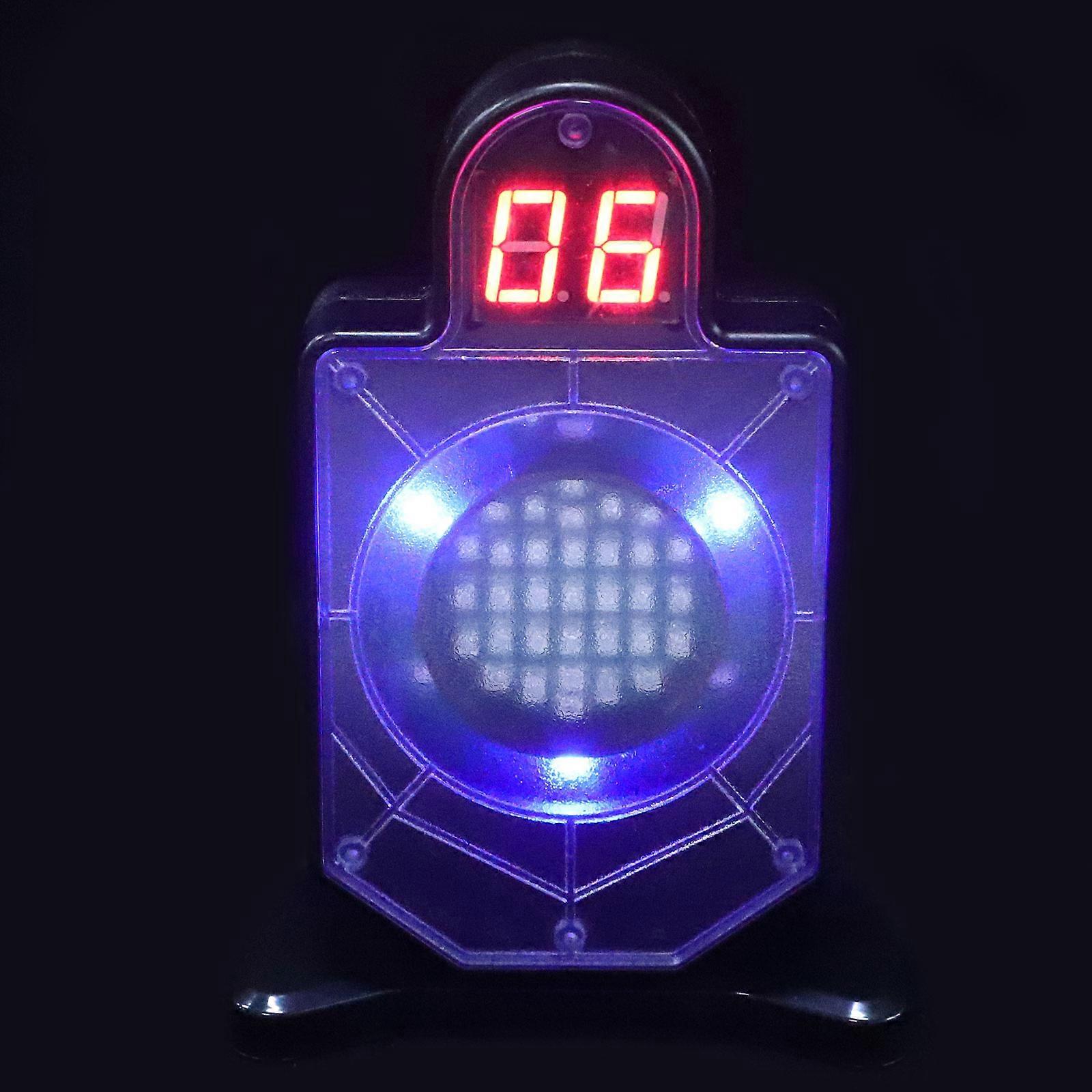 Electronic Scoring Target for Shooting Practice with Infrared Sensing Sound Effects