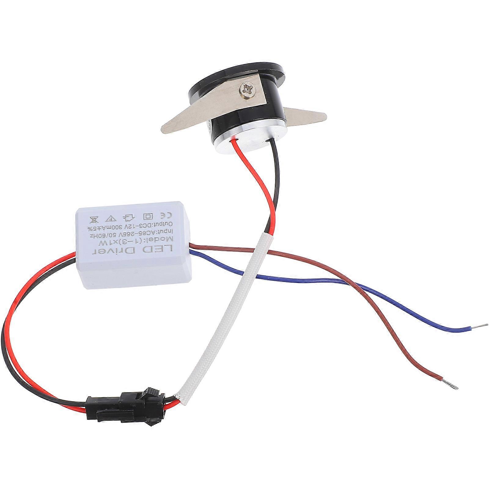 Embedded Display Showcase Spot Light for Cabinet Illumination 1W Mini Ceiling Light