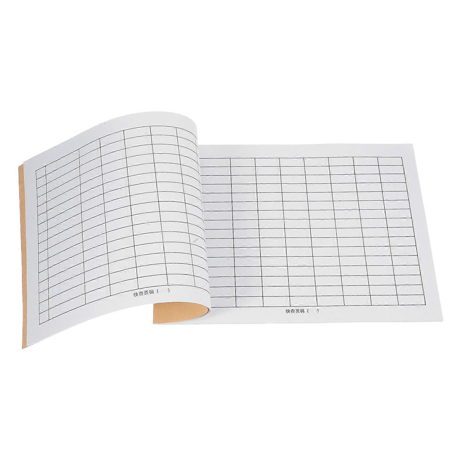 Inventory Ledger Book for Office Use with Blank Pages for Financial Management