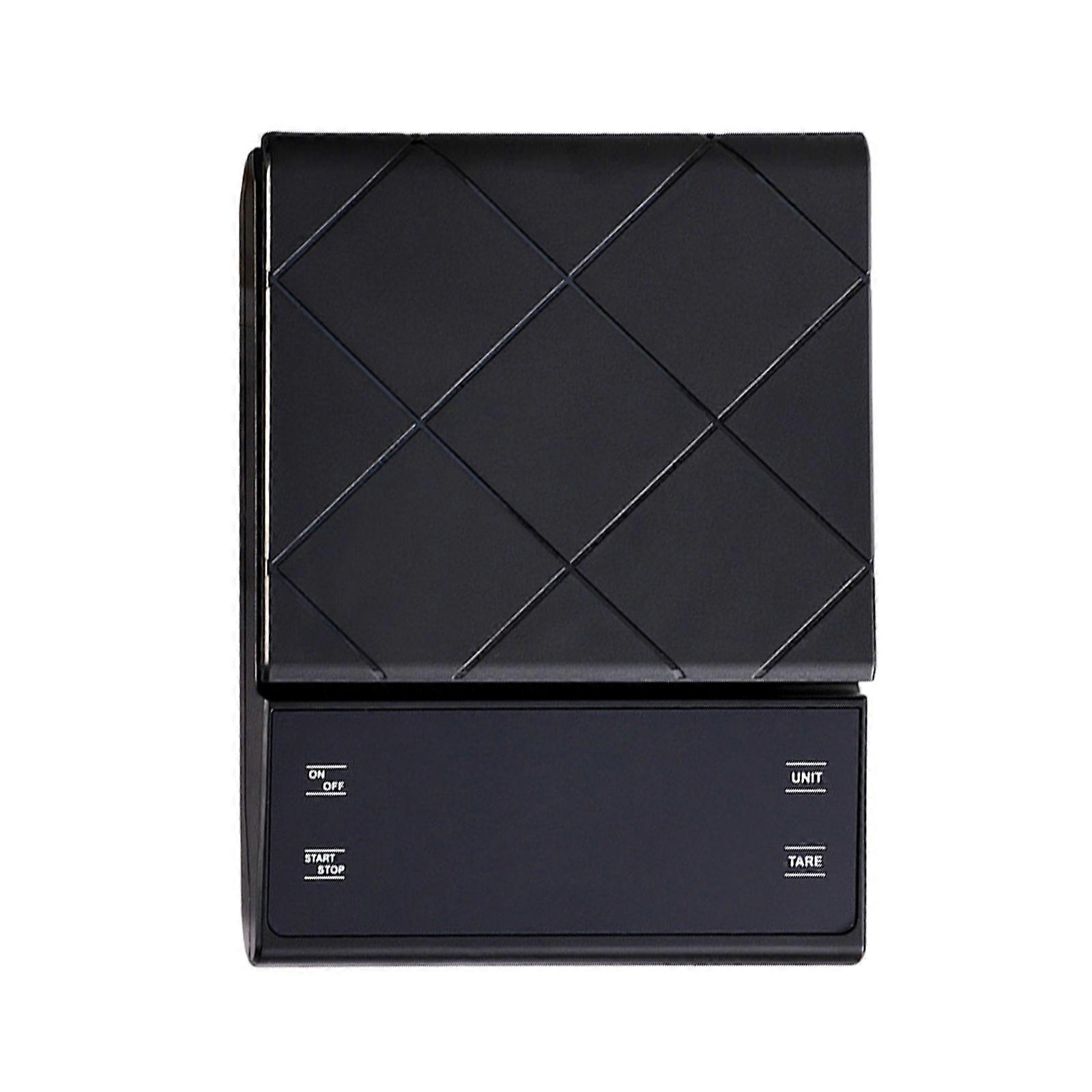 Digital Coffee Scale with Timer Kitchen Coffee Scale Coffee Measuring Scale ABS Texture for Kitchen and Espresso Making Multicolor