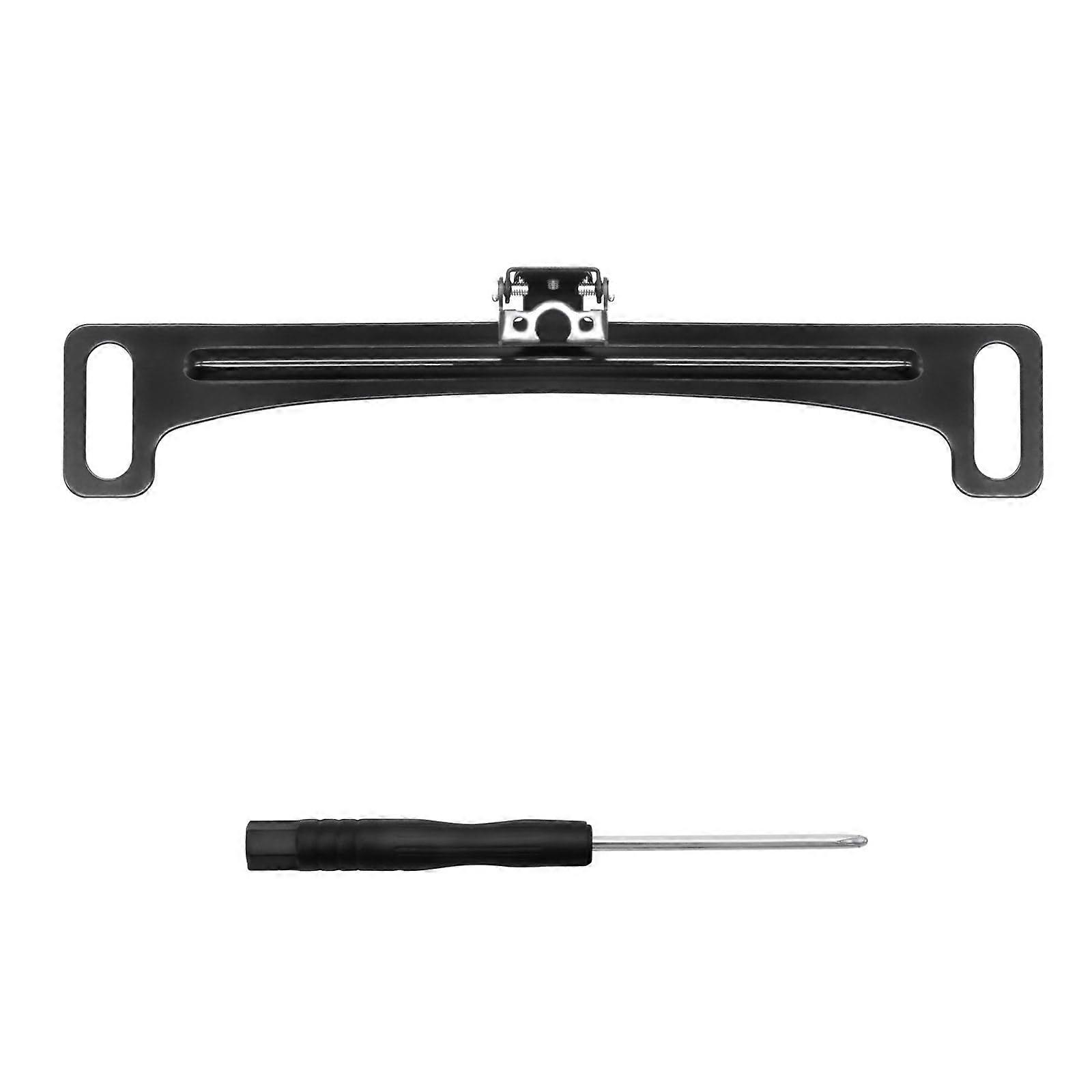 Universal Rear View Camera Mount with Adjustable License Plate Bracket, Weatherproof Metal Design
