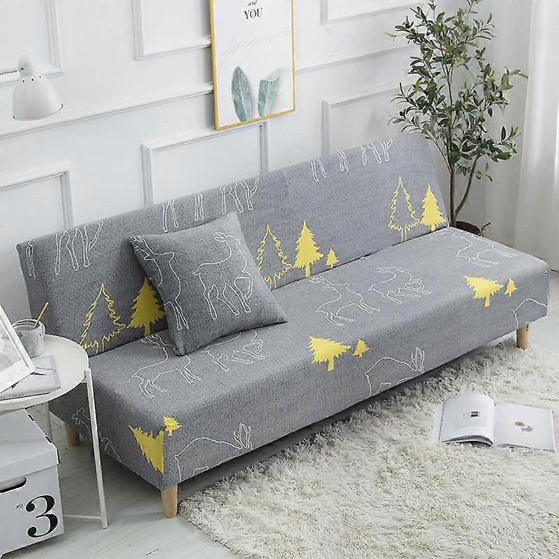 1Set Fabric Sofa Cover General All-inclusive Durable Printed Sofa Cover Soft Elasticity