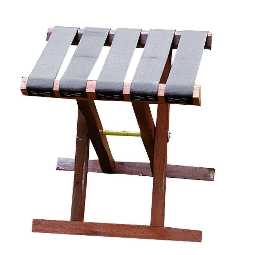 Lightweight Portable Stool Folding Camping Stool for Garden Use 2Pcs