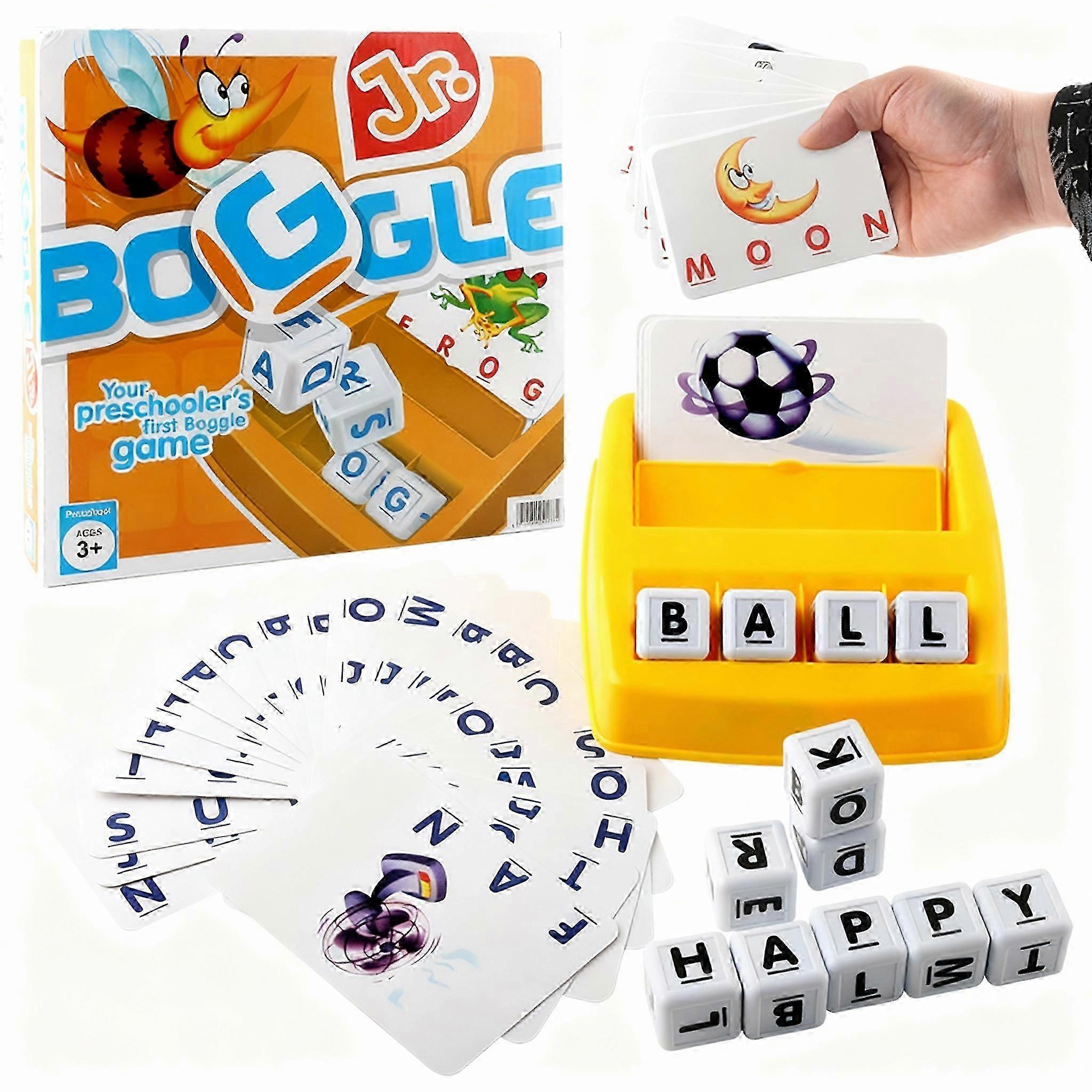 English Word Learning Game For Kids Alphabet Matching Picture Spelling Educational Toy