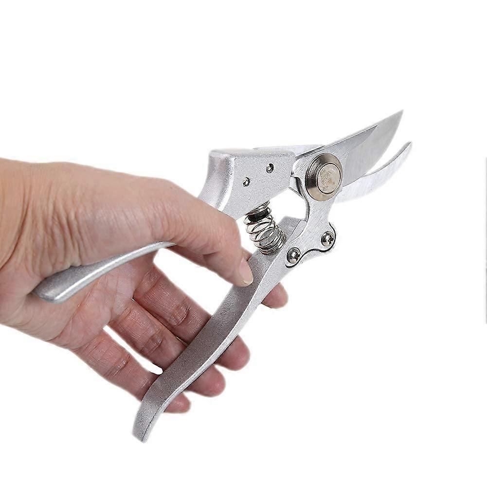 Professional Pruning Shears with Ergonomic AntiSlip Grip for Tree and Flower Cutting, Black