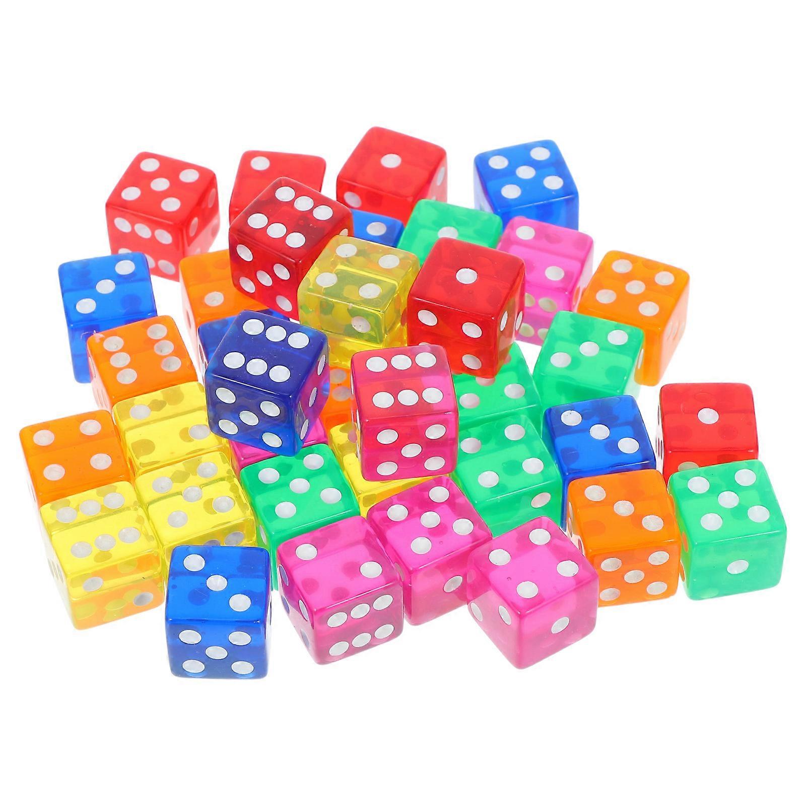 Set Acrylic Game for Board Games with 36Pcs for Learning Activities