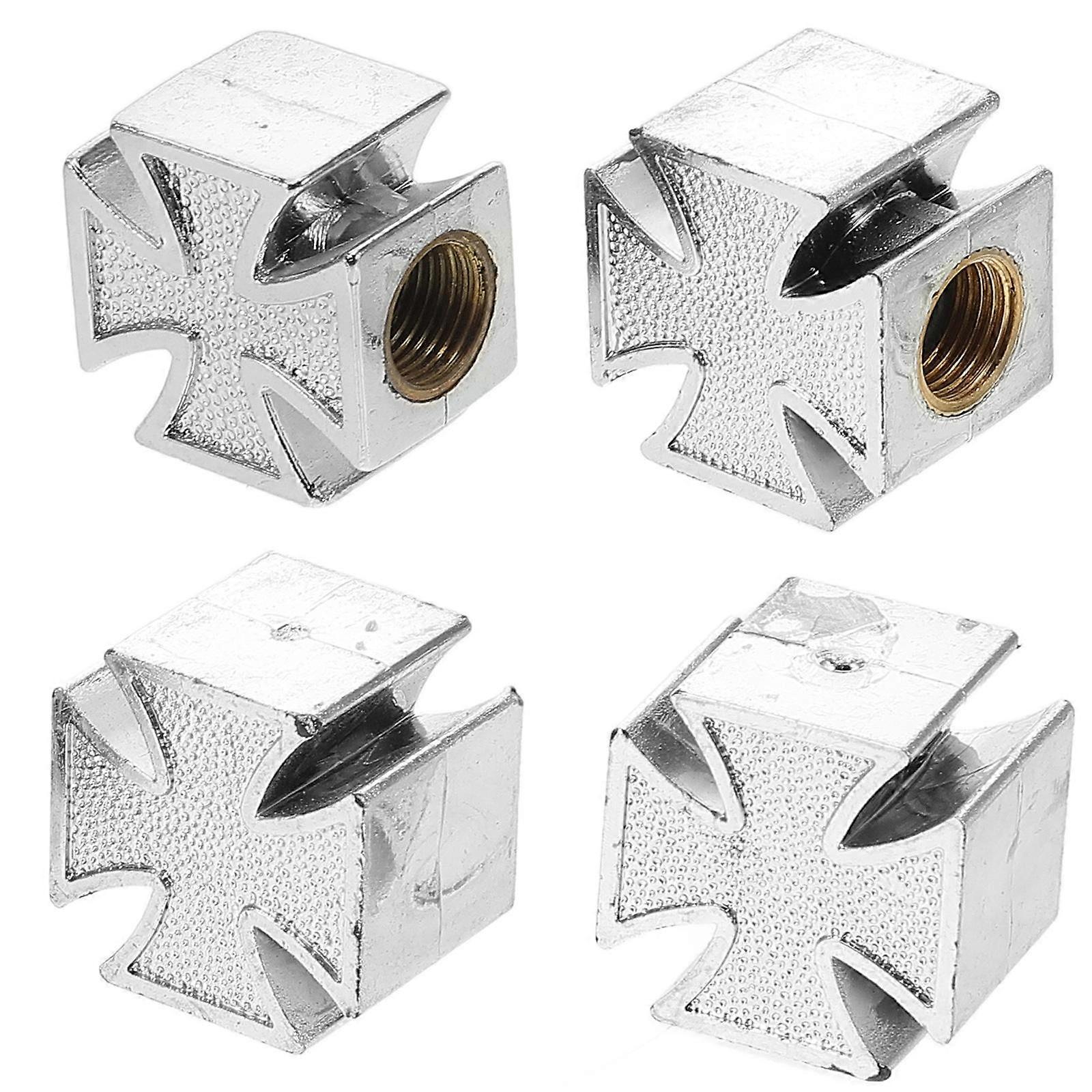 Car Accessories Shaped Tire Valve Stem Caps 4Pcs