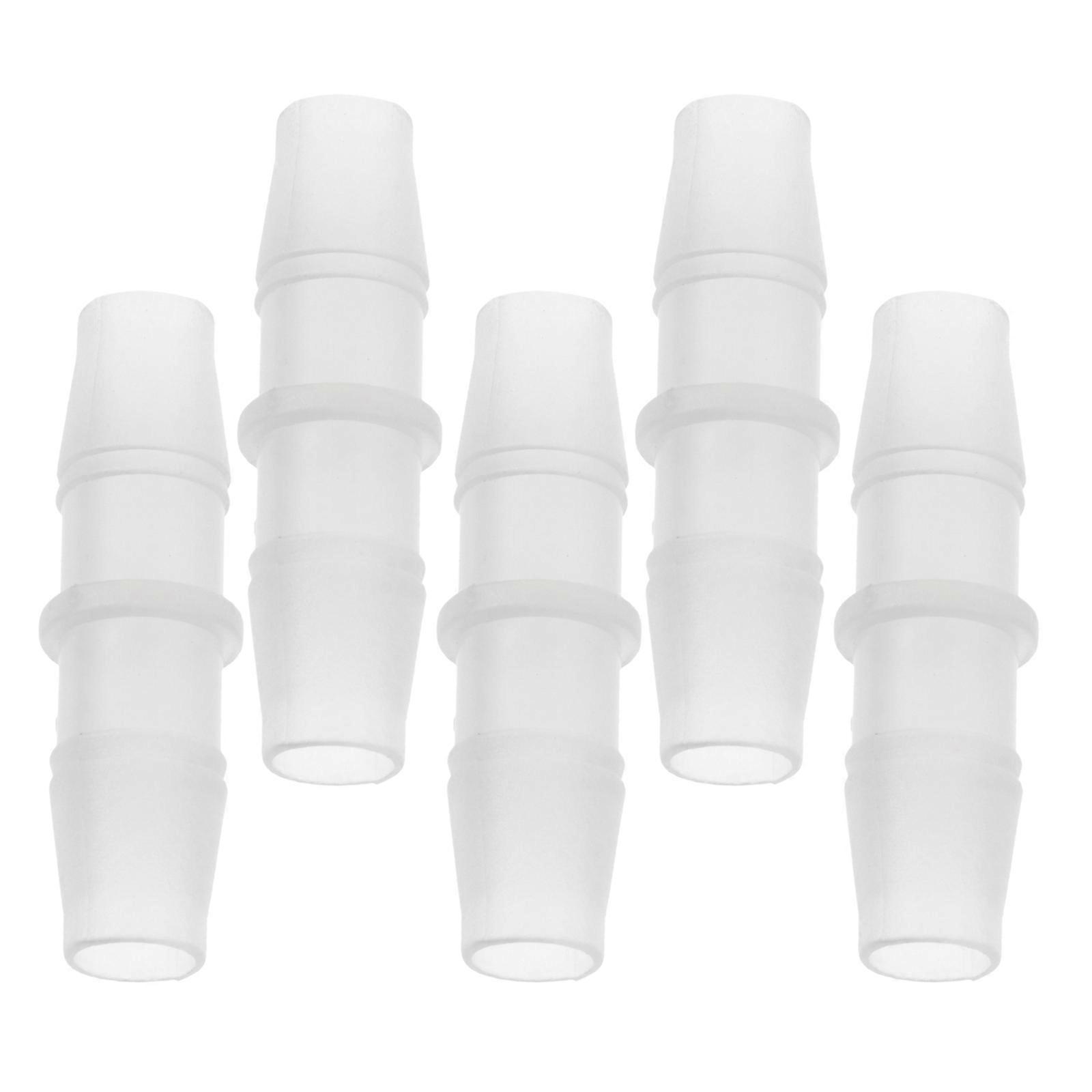 Plastic Hose Connectors Plastic Hose Barb Connector for Connection 5Pcs