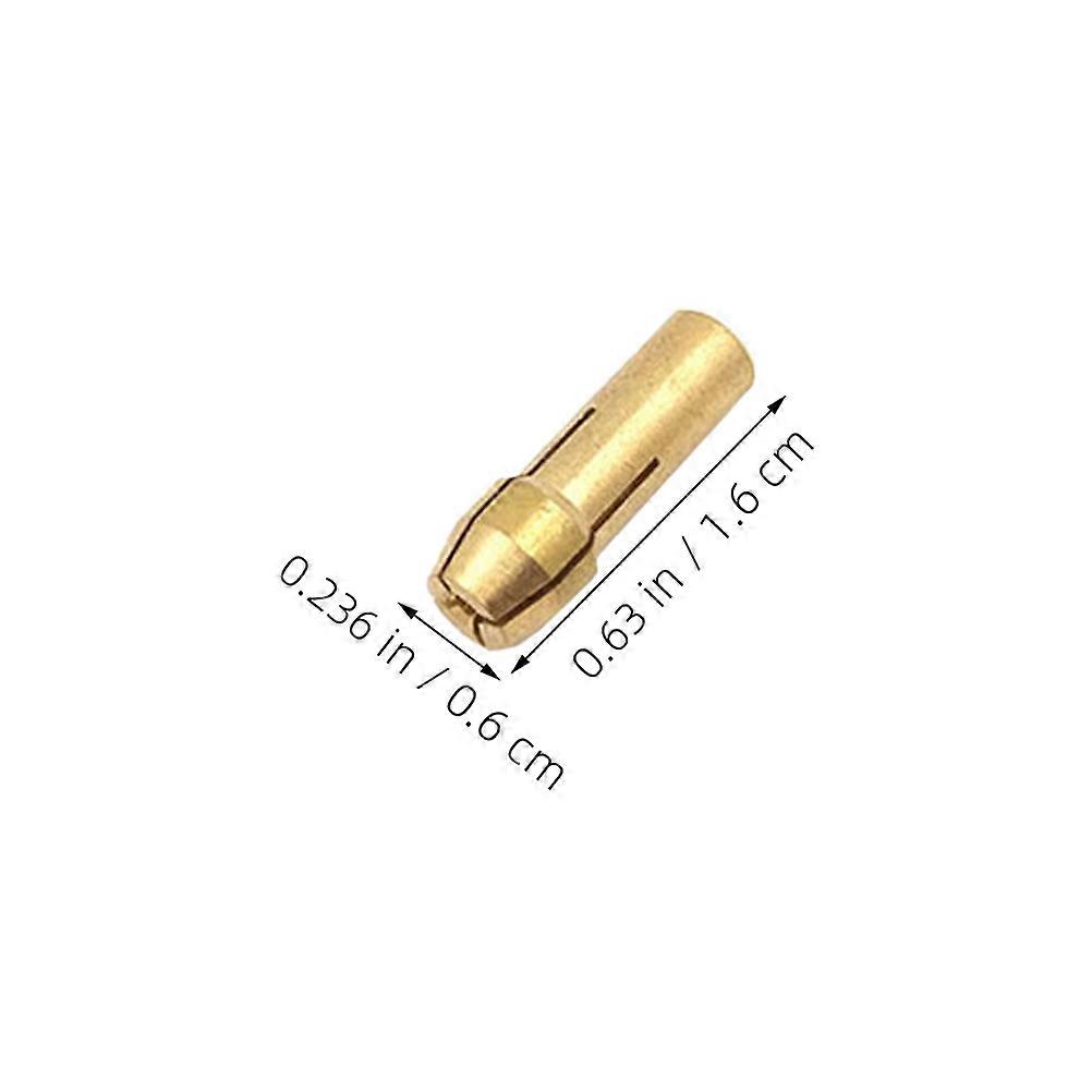 Brass Collet Multi-Function Rotary Tool Clamp for Electric Drill 20Pcs