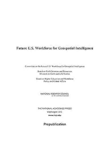 Future U.S. Workforce for Geospatial Intelligence