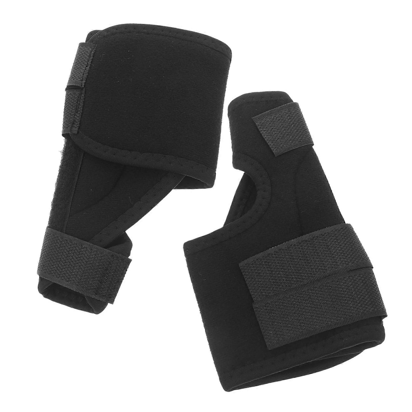 Bunion Corrector Toe Splint with Adjustable Compression and Arch Support for Men and Women Black