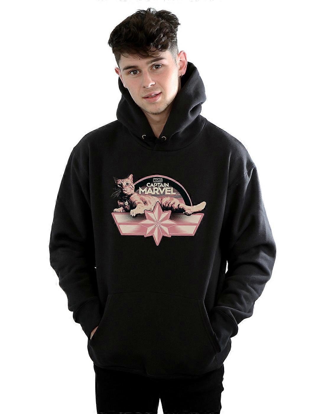 Marvel Men's Captain Marvel Chillin Goose Hoodie