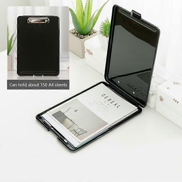 A4 File Box Organizer Case Office Document Storage Box Stackable Desk Storage Box Holder