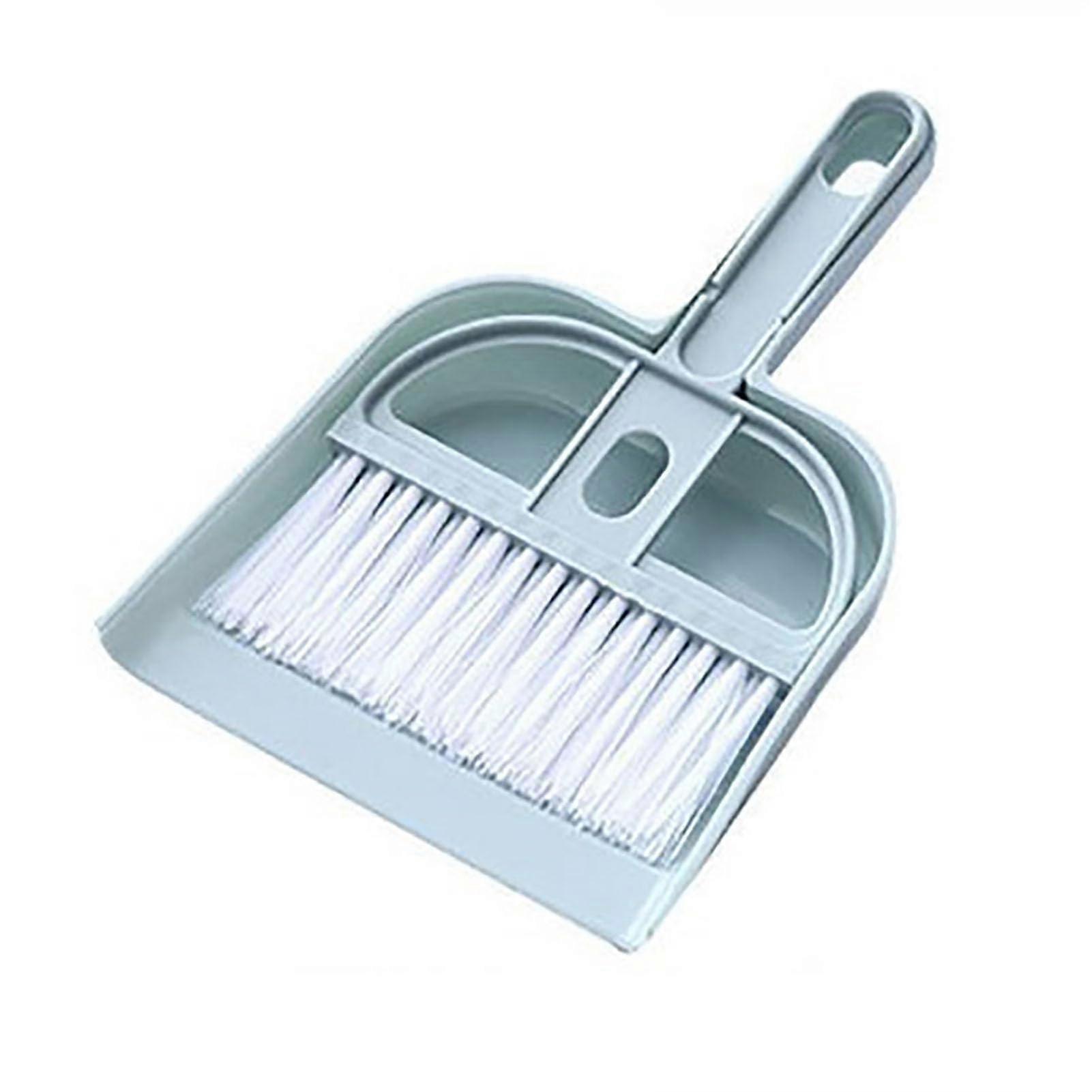 Mini Dustpan and Brush Set for Desk Kitchen Office Cleaning with Efficient Dust Removal