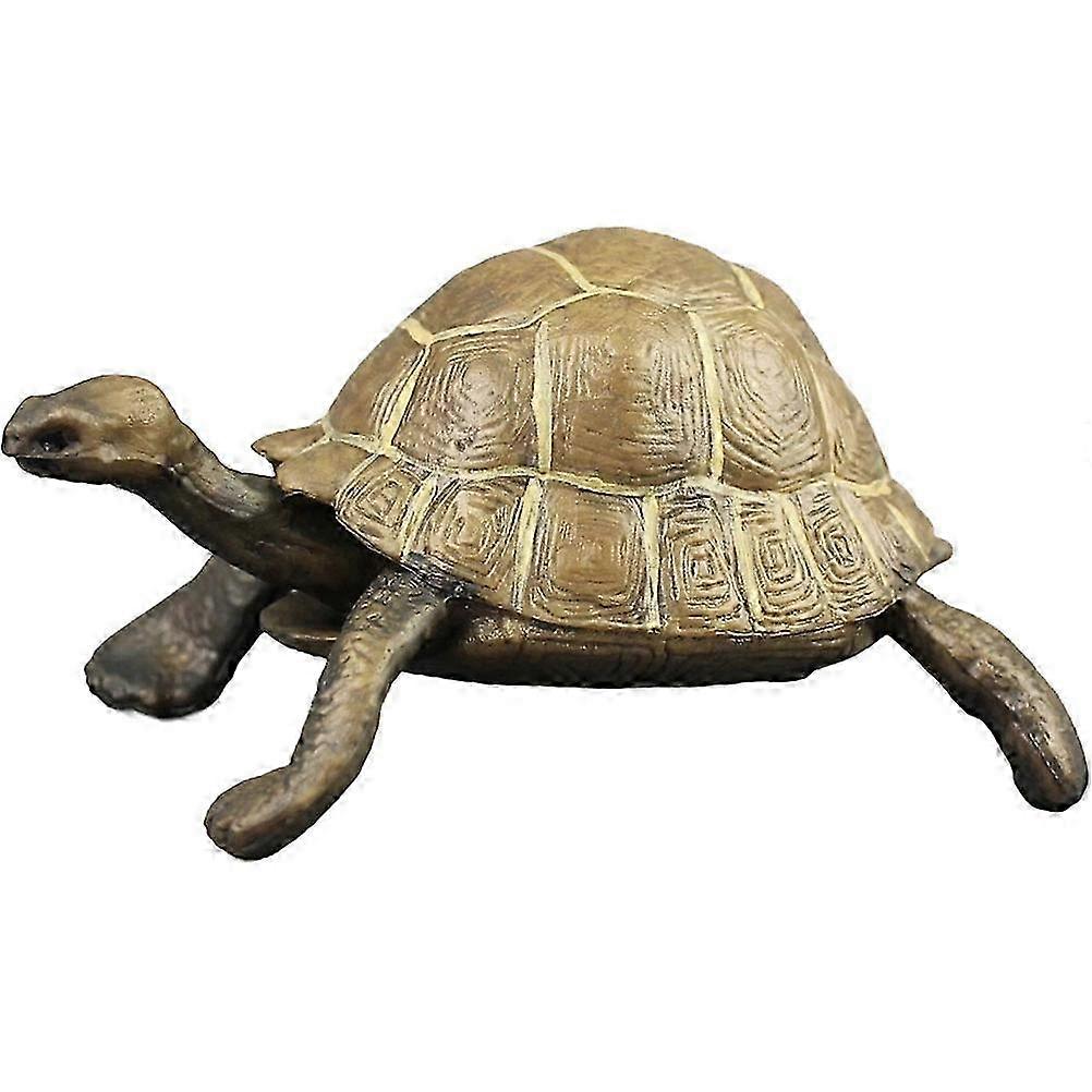 Realistic Plastic Tortoise Decor: A Cognitive Fake Tortoise Ornament
