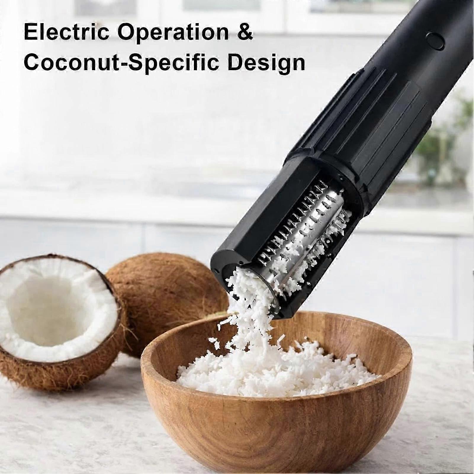 Râpe à noix de coco électrique, râpe à noix de coco portable, râpe à noix de coco manuelle