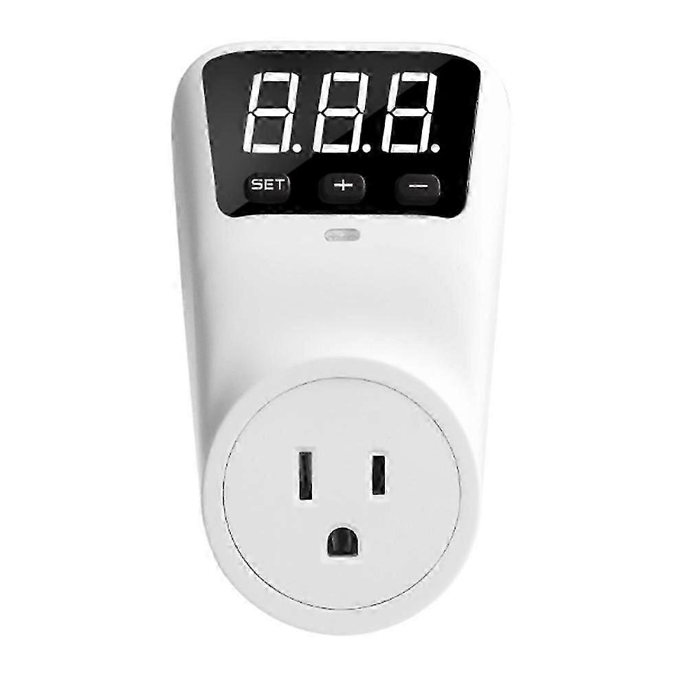 HLP02 Voltage Protector Reset over Under Voltage Protector Socket Digital Display Power Surge Protector US Plug