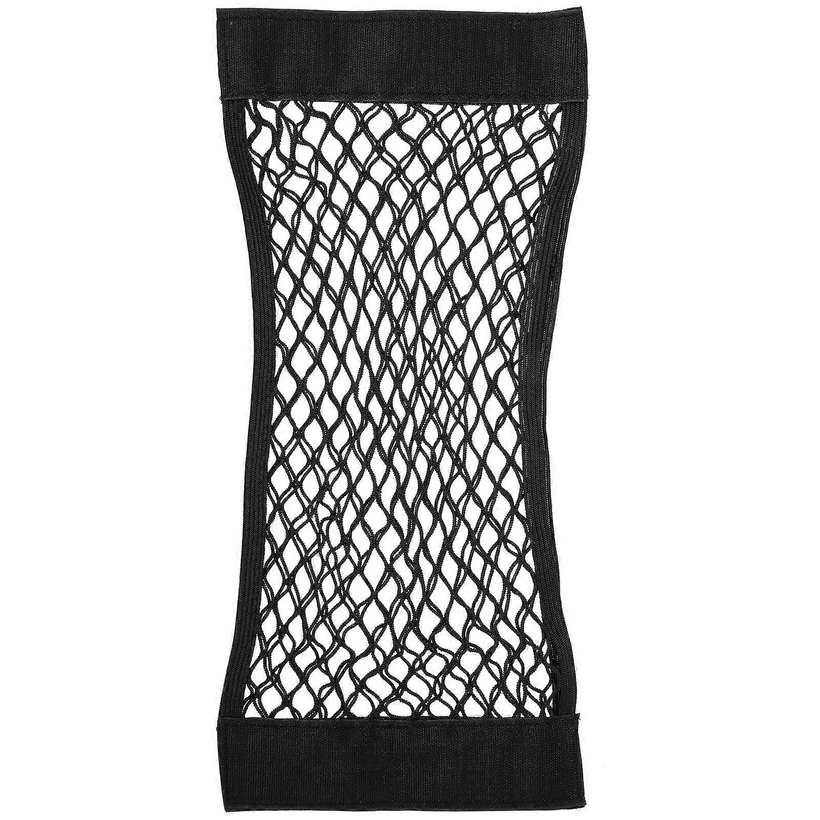 Car Storage Net Black Trunk Net Organizer for Storage 2Pcs Mesh Bags