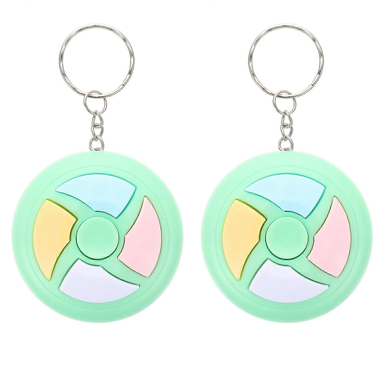 Hand Held Games Memory Training Toy for Kids 2Pcs Keychain