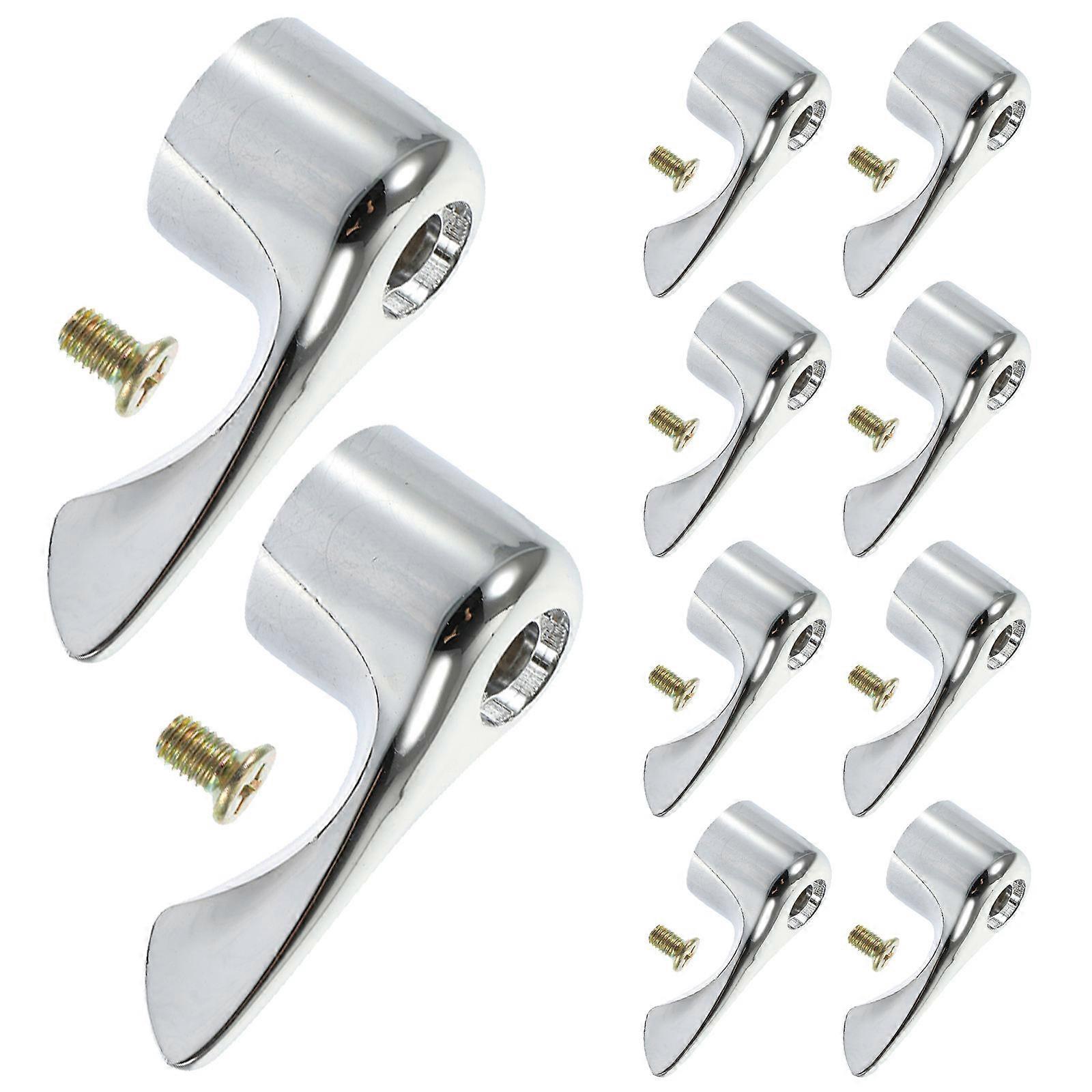 Faucet Handle Replacement Kit 10Pcs Kitchen Bathroom Accessory Simple Design Universal Function