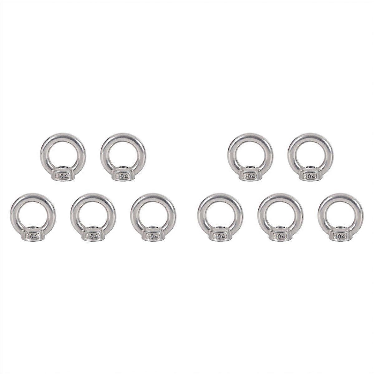 Øyemutter rustfritt stål marine løfteøyemuttere ringmutter øye for kabelløfting