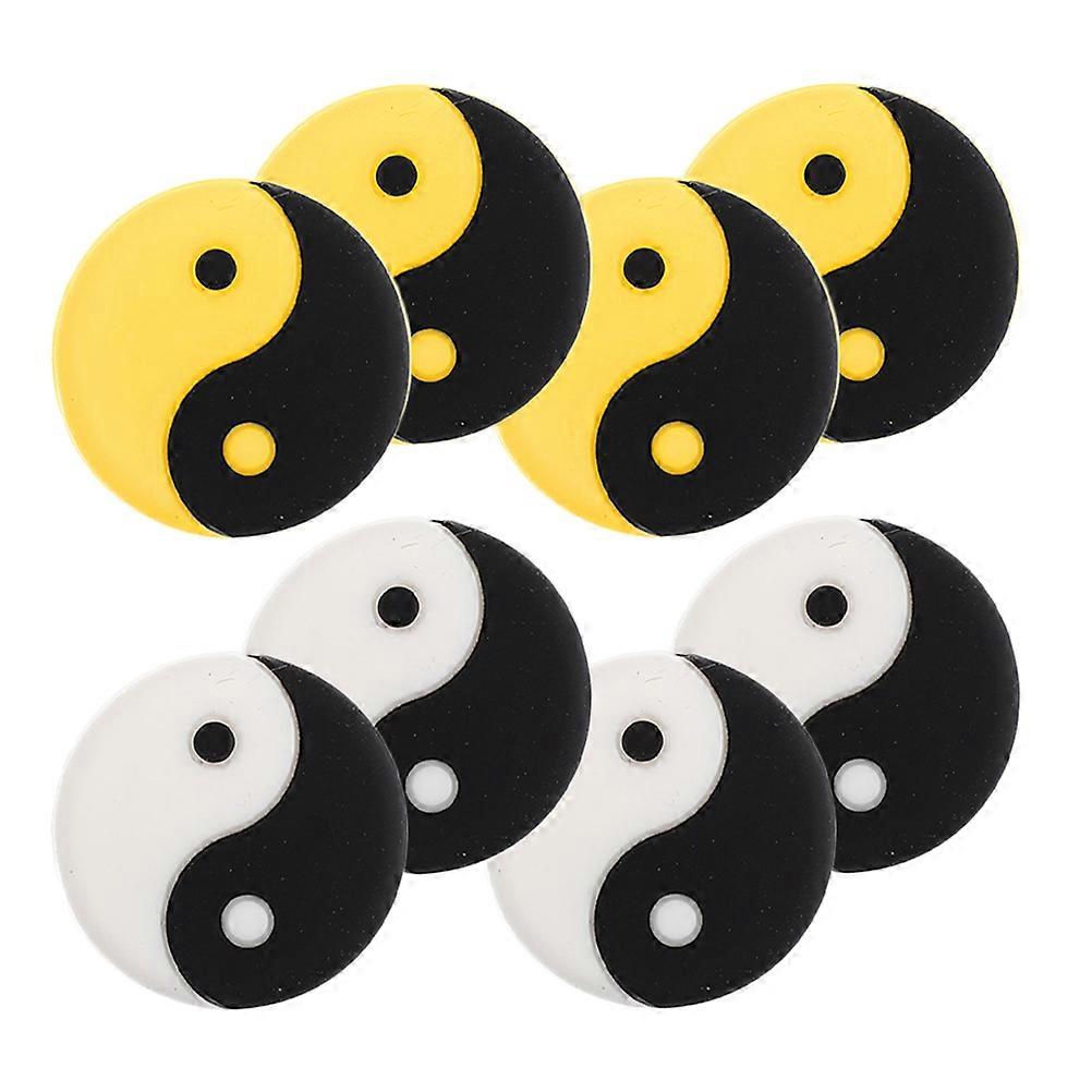 Silicone Tennis Racket Dampeners Shock Absorber for Enhanced Control 8Pcs